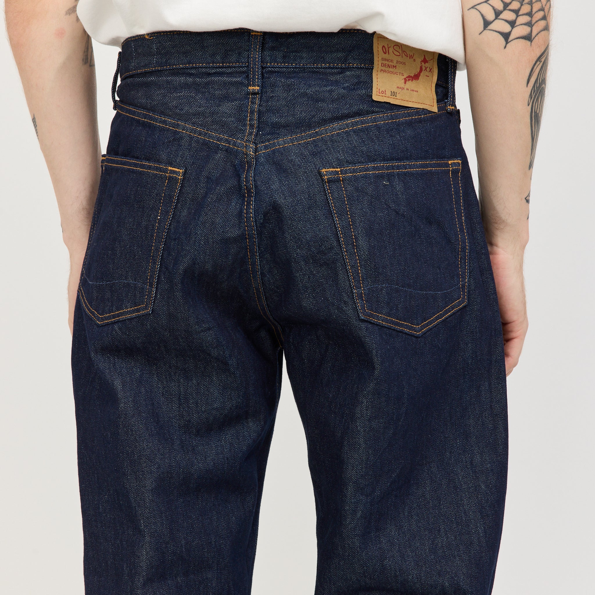 101 Dad's Fit Denim Pants One Wash - Image 6