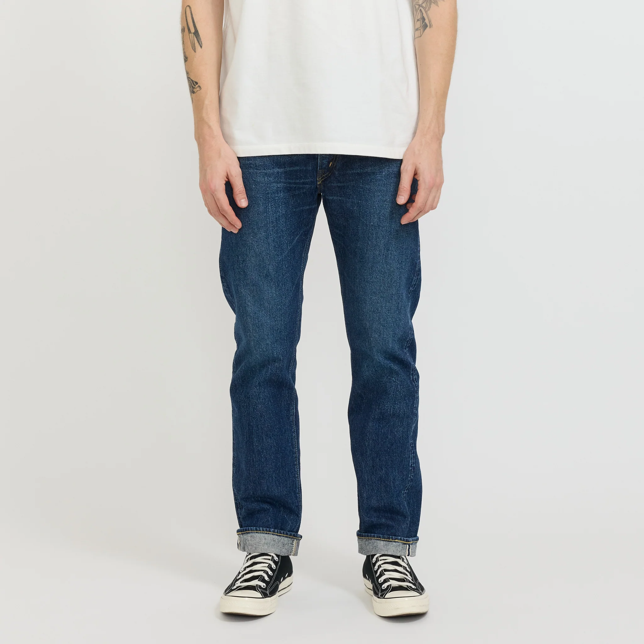 107 Ivy Fit Selvedge Denim 2 Year Wash