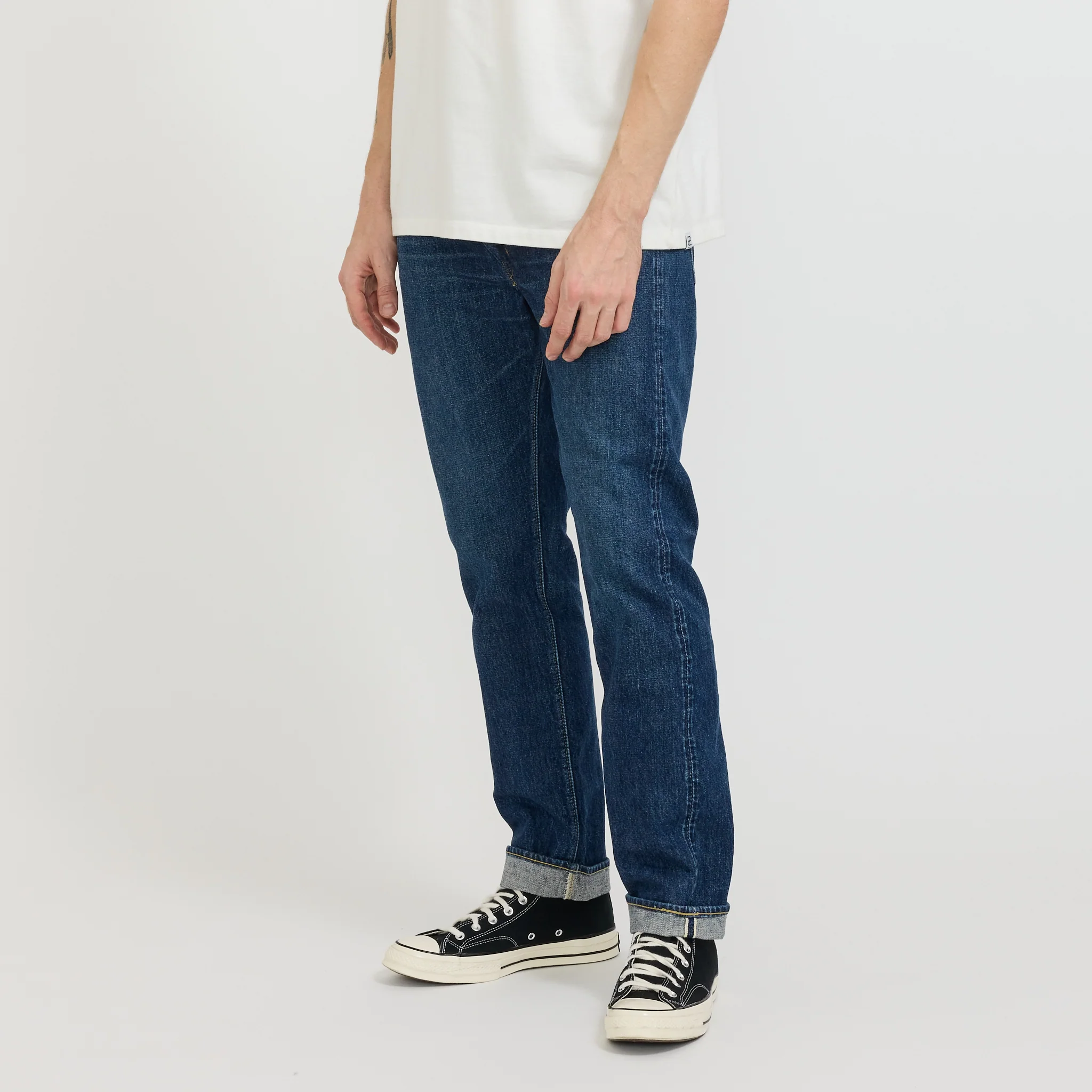 107 Ivy Fit Selvedge Denim 2 Year Wash - Image 2