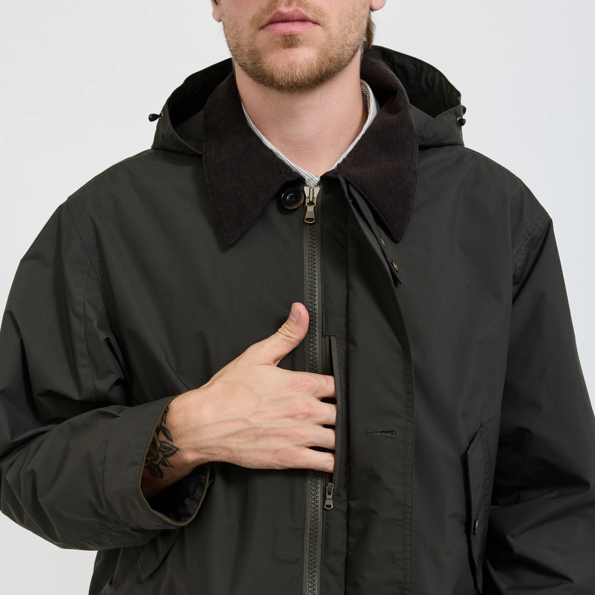 2L PERTEX UNLIMITED Field Jacket Dark Olive - Image 9