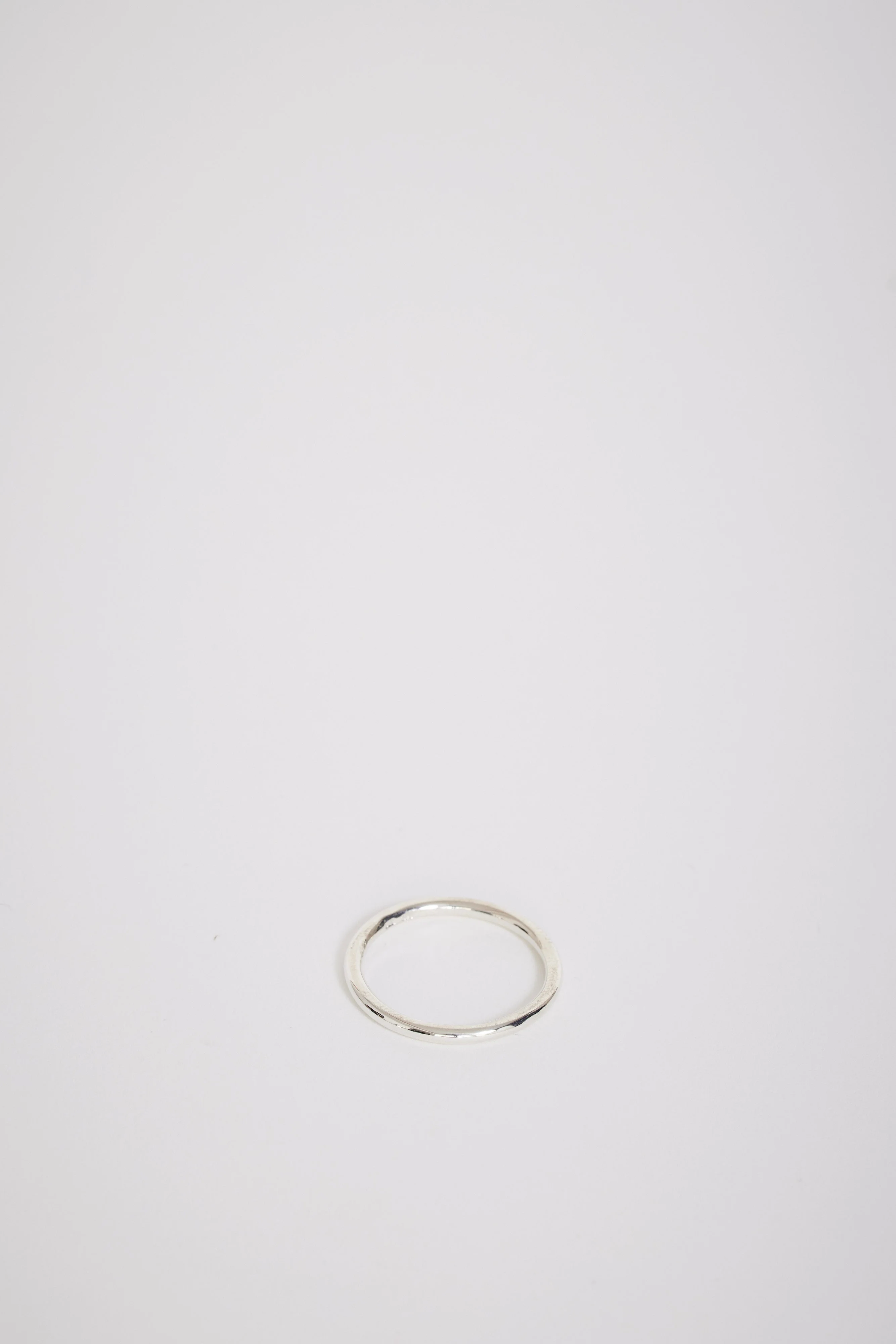 2mm Halo Band Sterling Silver