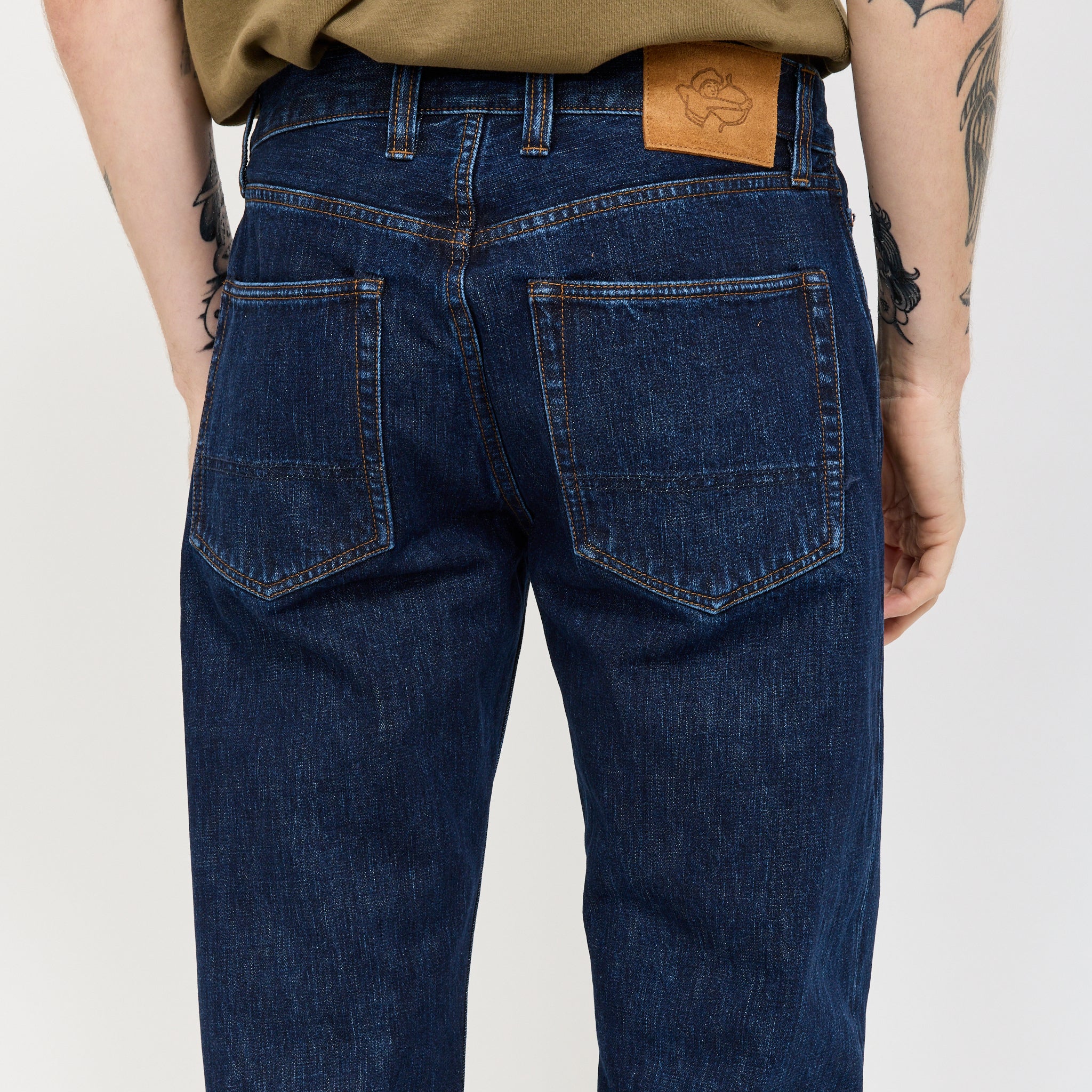 5-Pocket Japanese Selvedge Denim Jean Stone - Image 6
