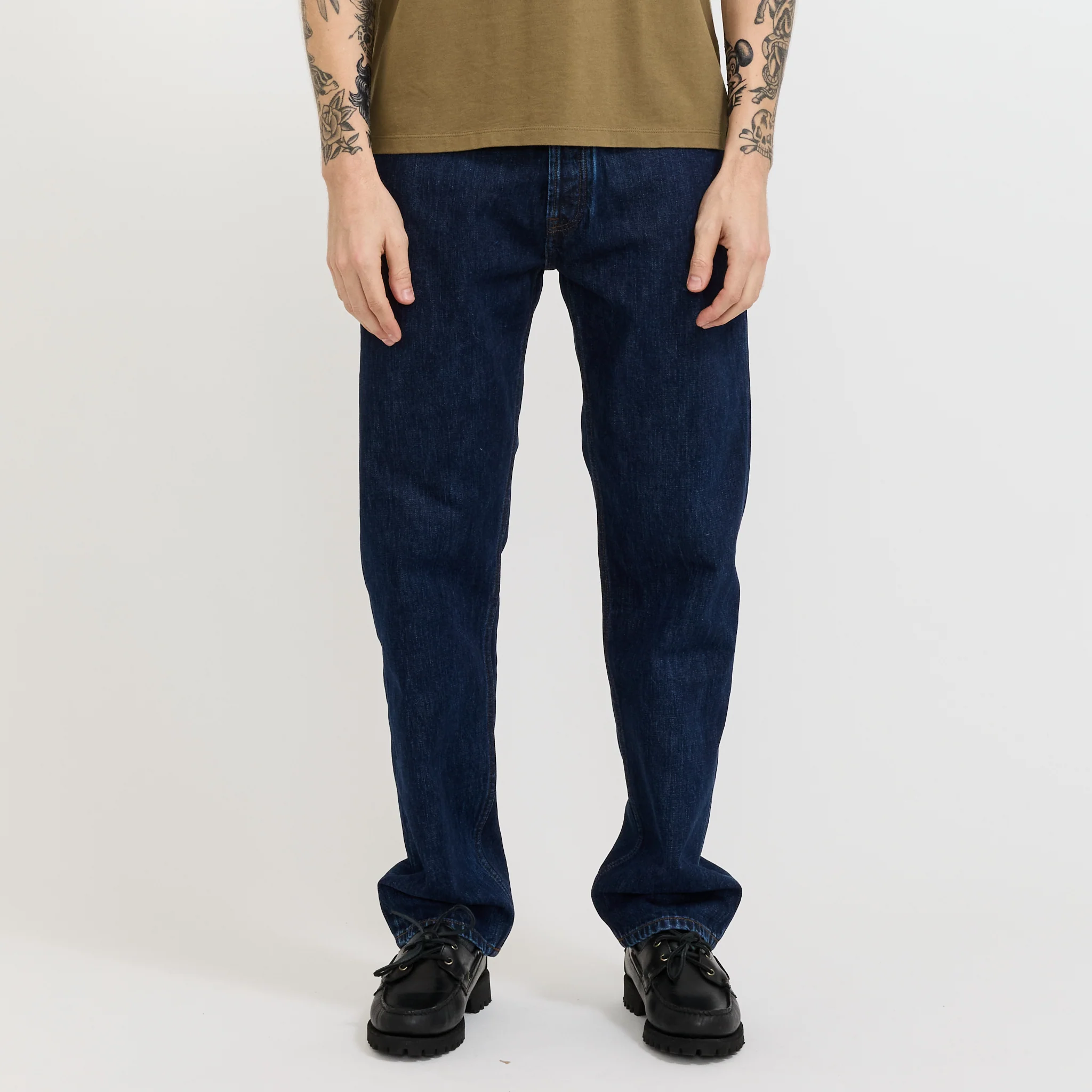 5-Pocket Japanese Selvedge Denim Jean Stone - Image 8