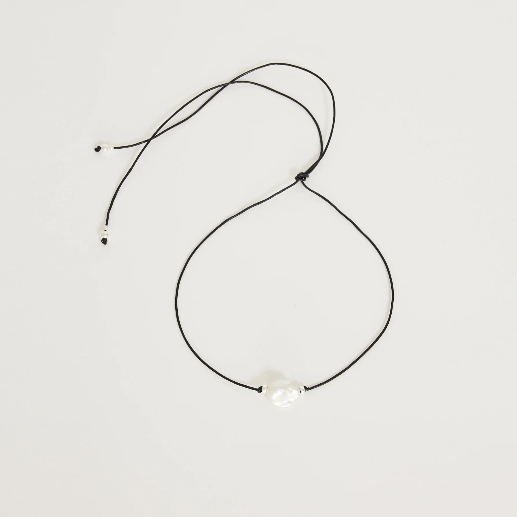 90's Baroque Choker Black