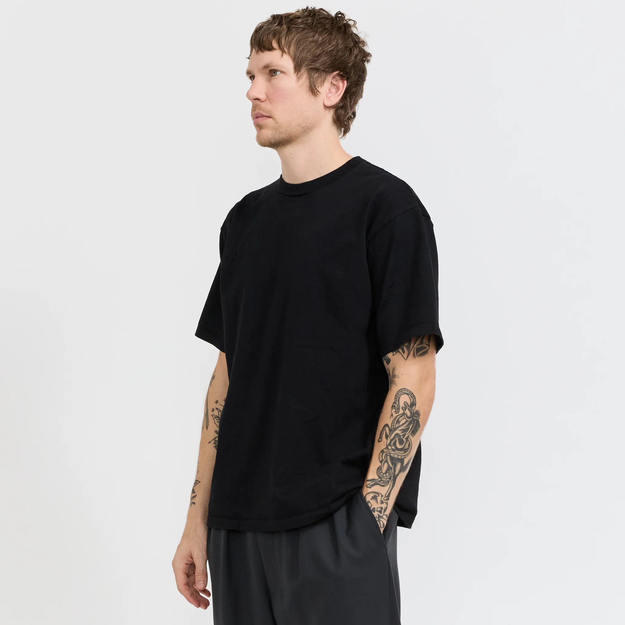 9oz. Tube Tee Black