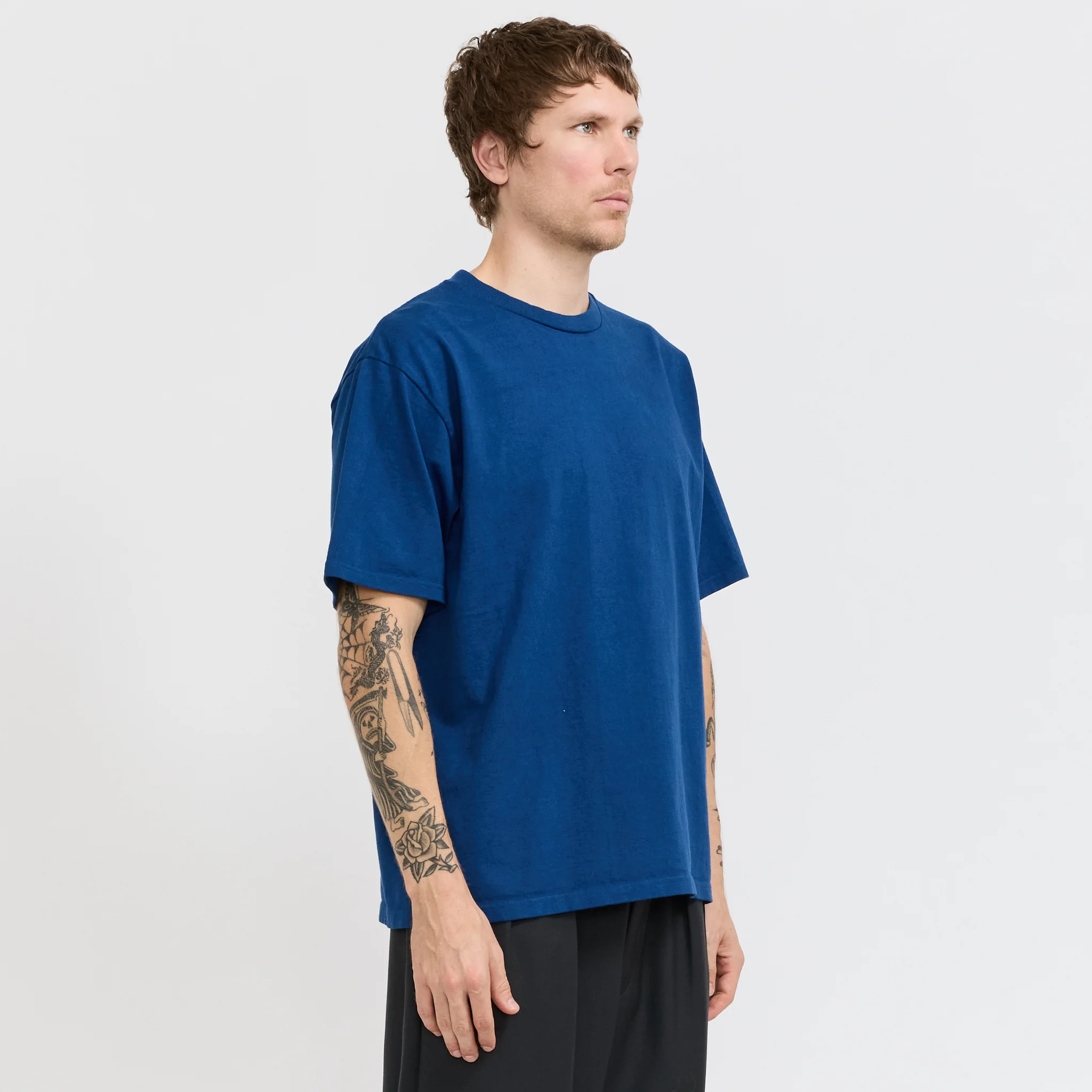 9oz. Tube Tee Dark Indigo - Image 3