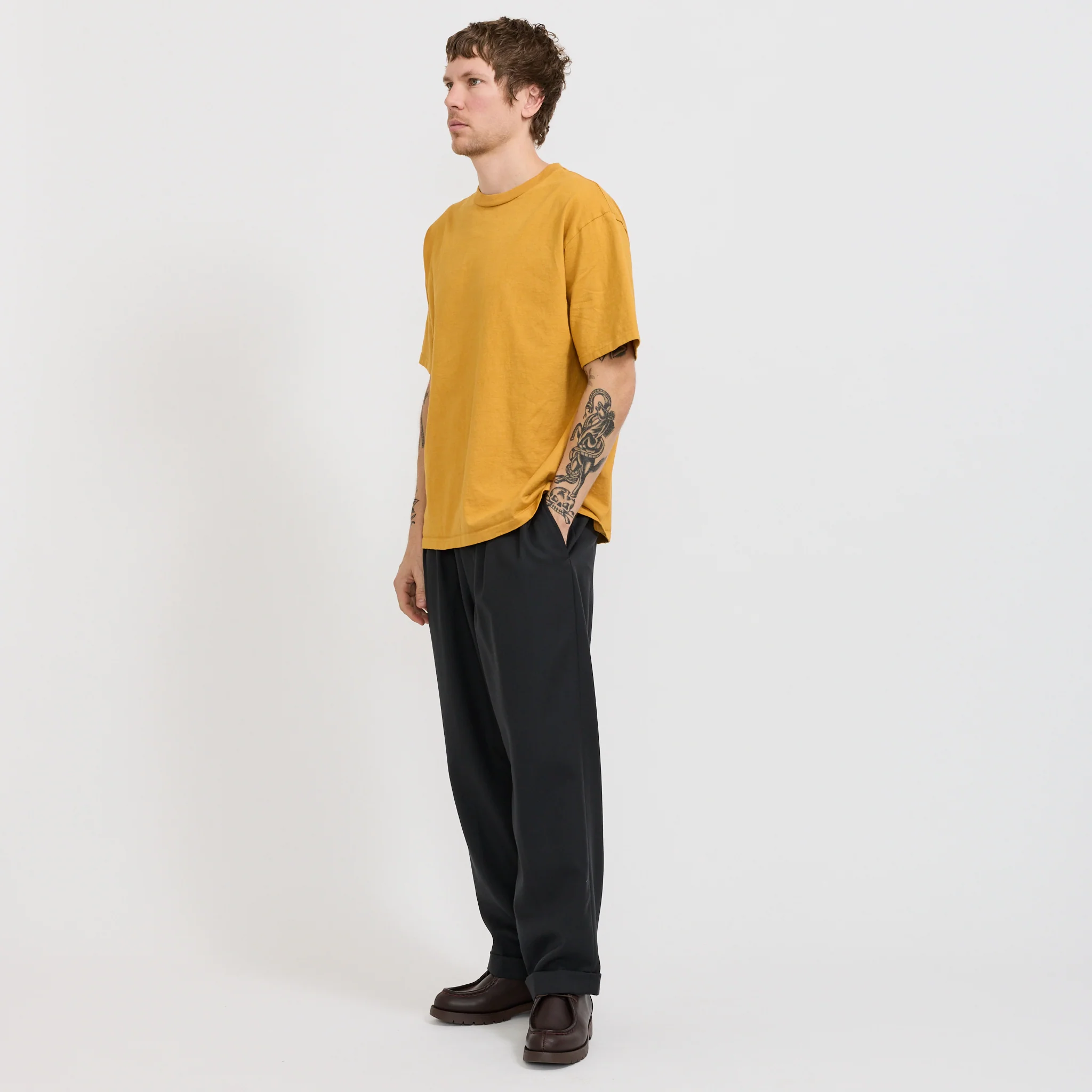 9oz. Tube Tee Mustard - Image 2