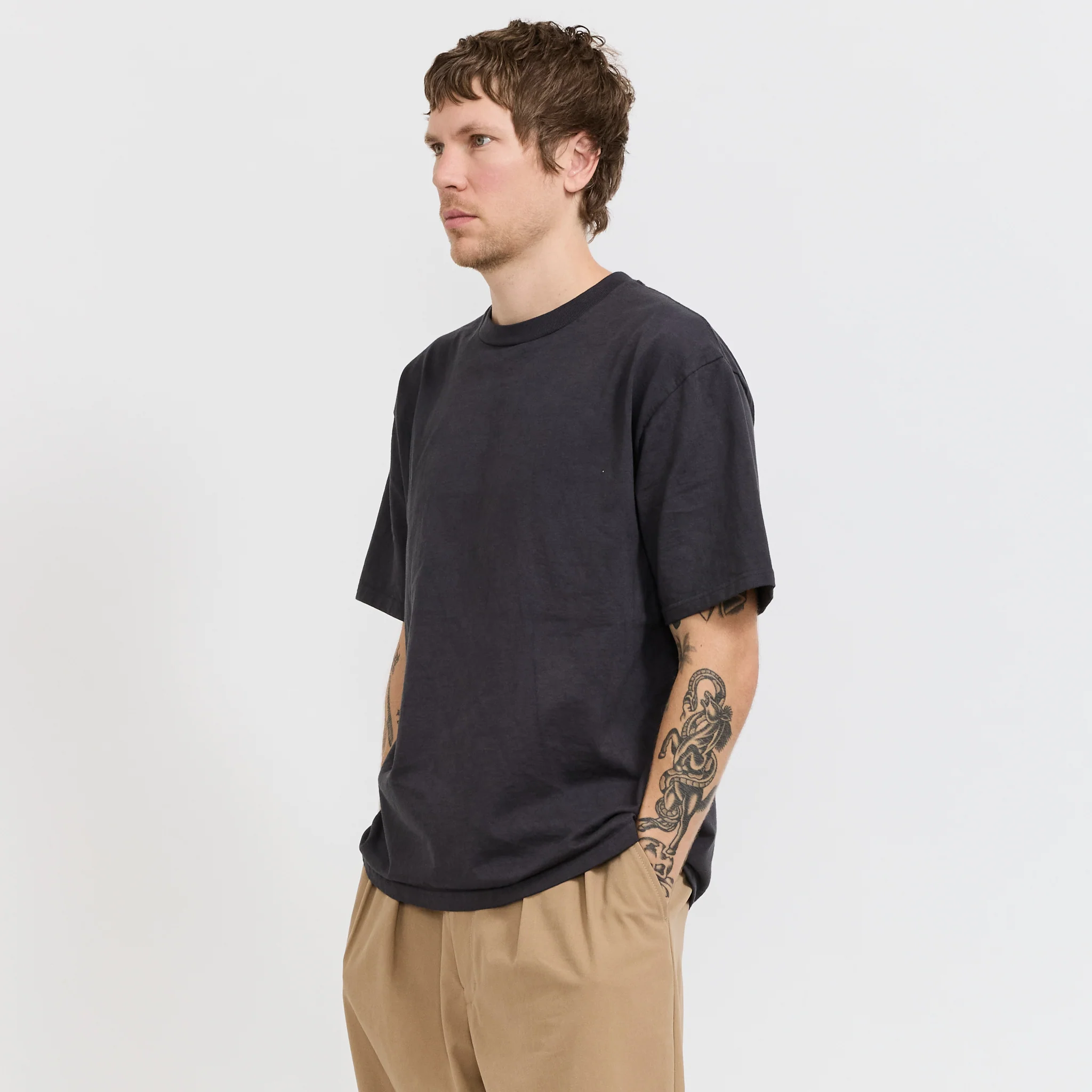 9oz. Tube Tee Used Black