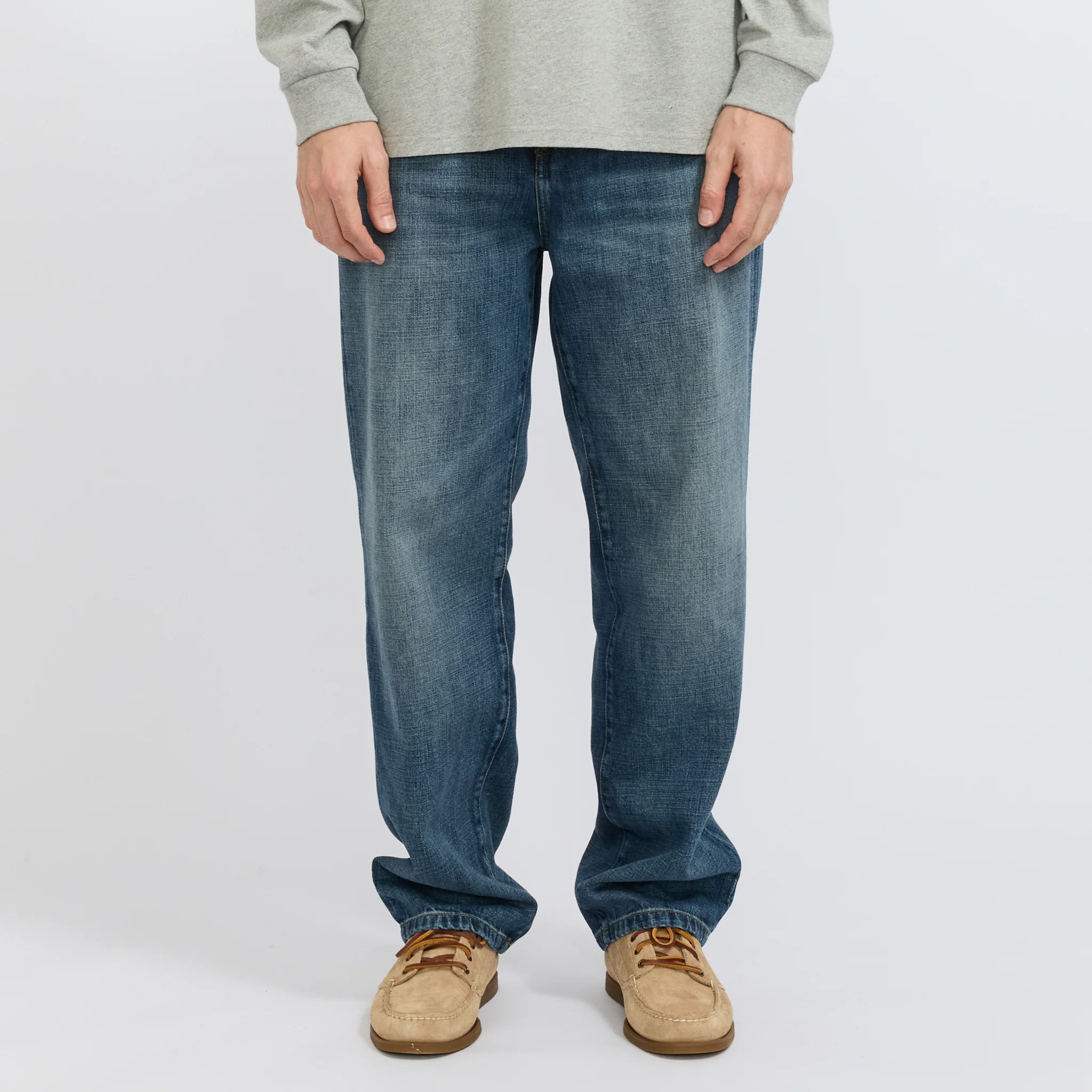 Aaron Pant Blue Dark Used Wash - Image 7