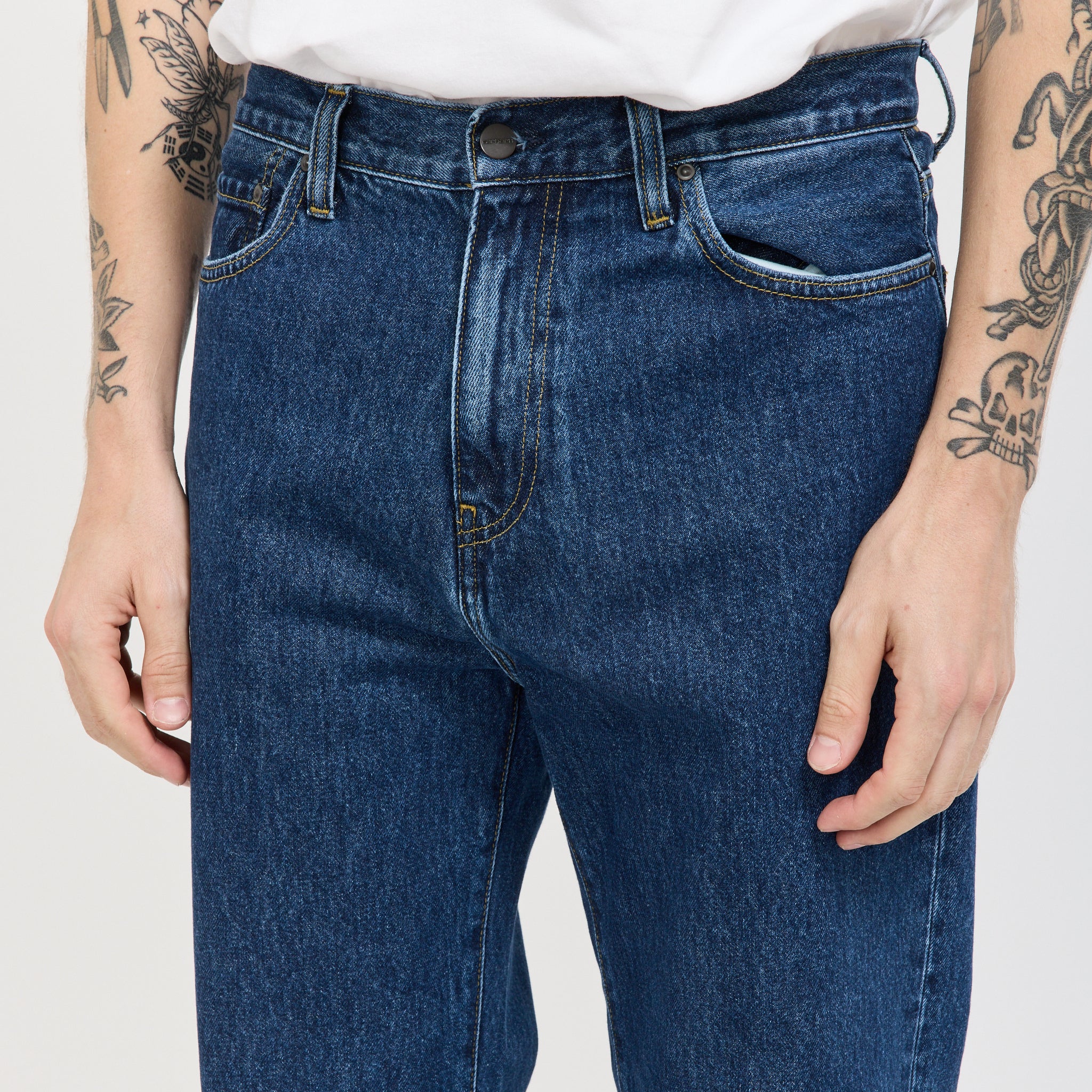 Aaron Pant Blue Stone Washed - Image 5