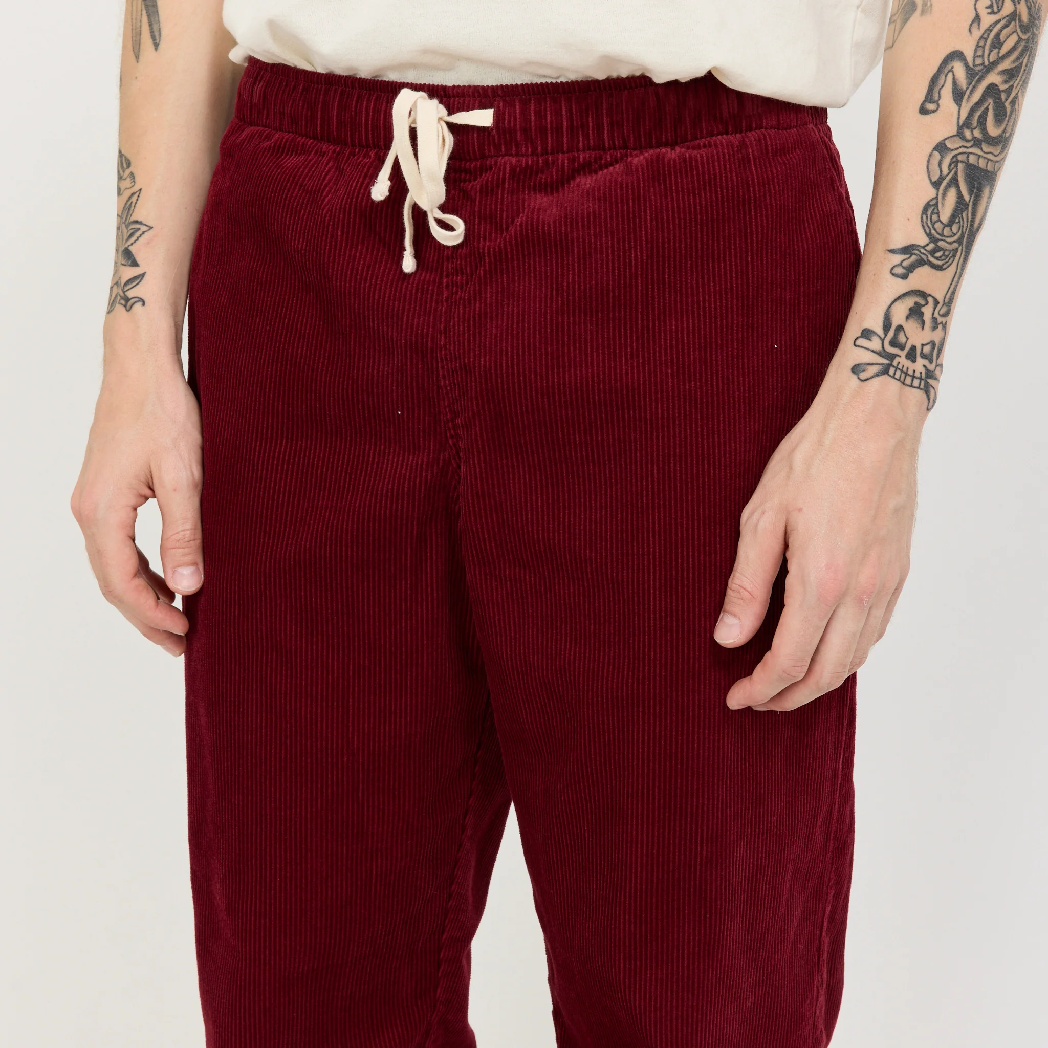 Active Lazy Pants Burgundy - Image 5