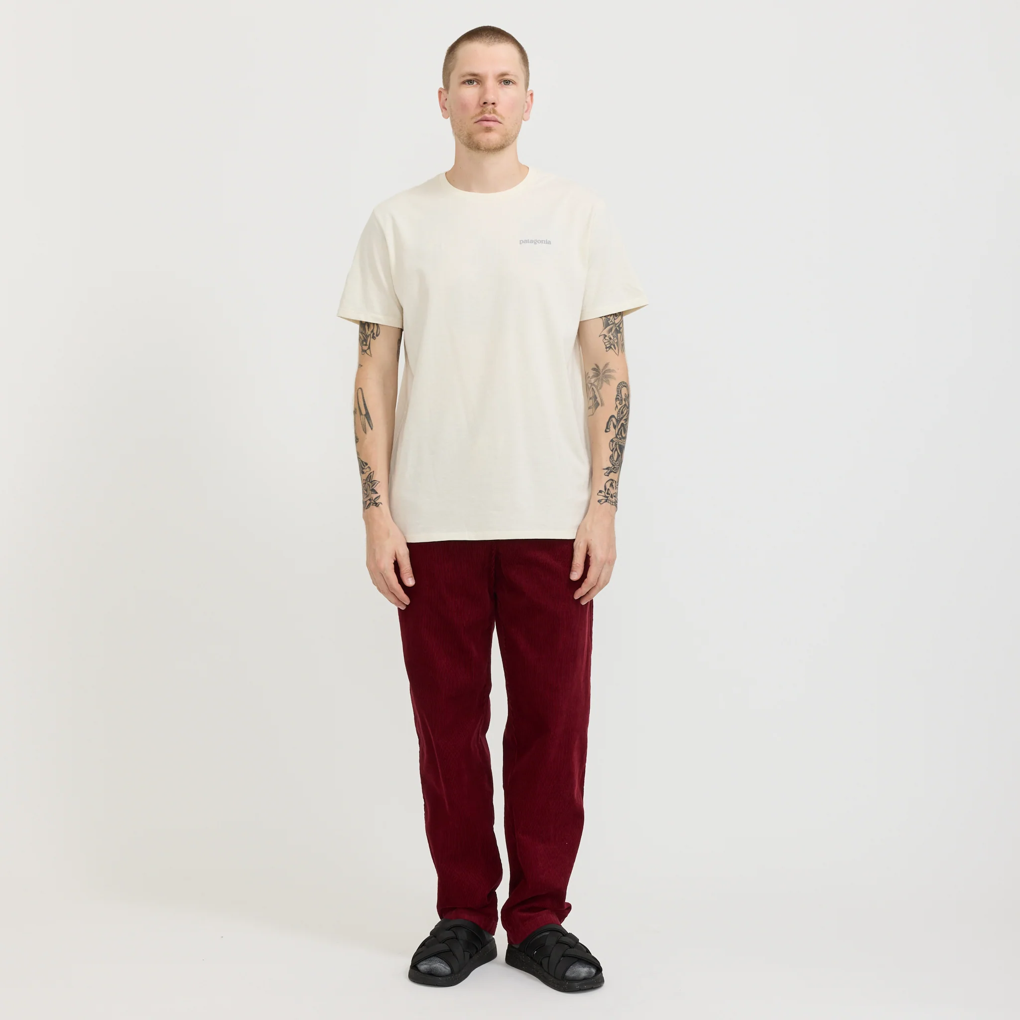 Active Lazy Pants Burgundy - Image 8