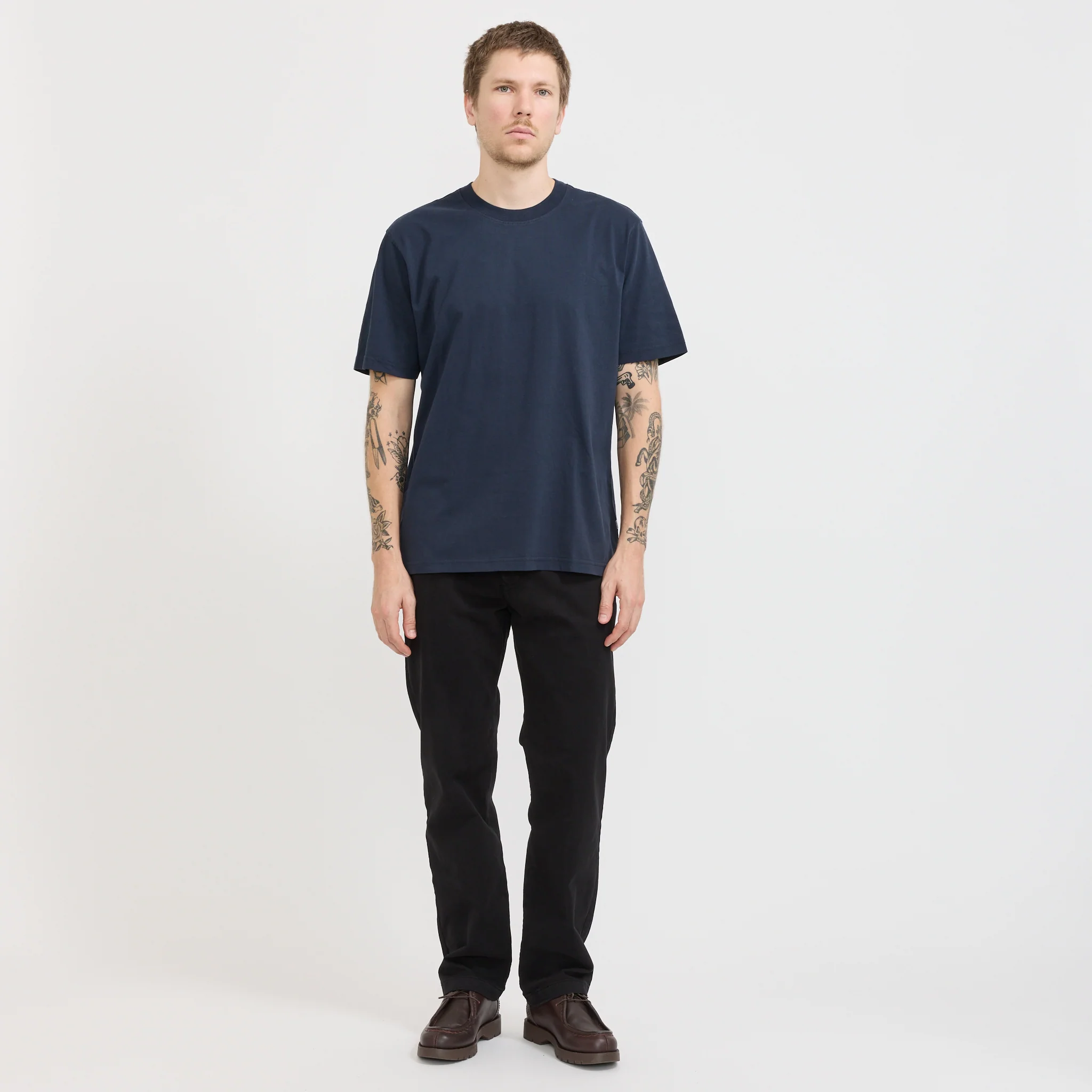 Adam T-Shirt Navy Blue - Image 6