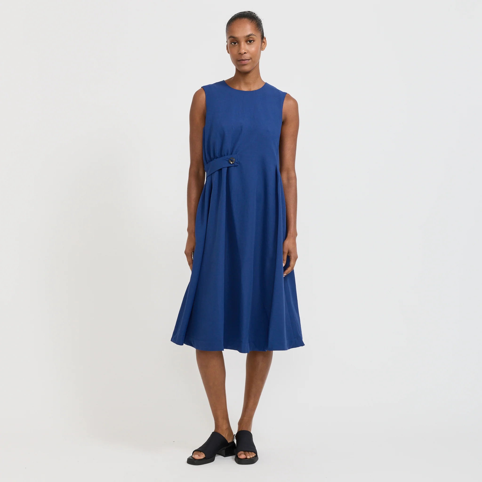 Adiya Dress Derby Blue