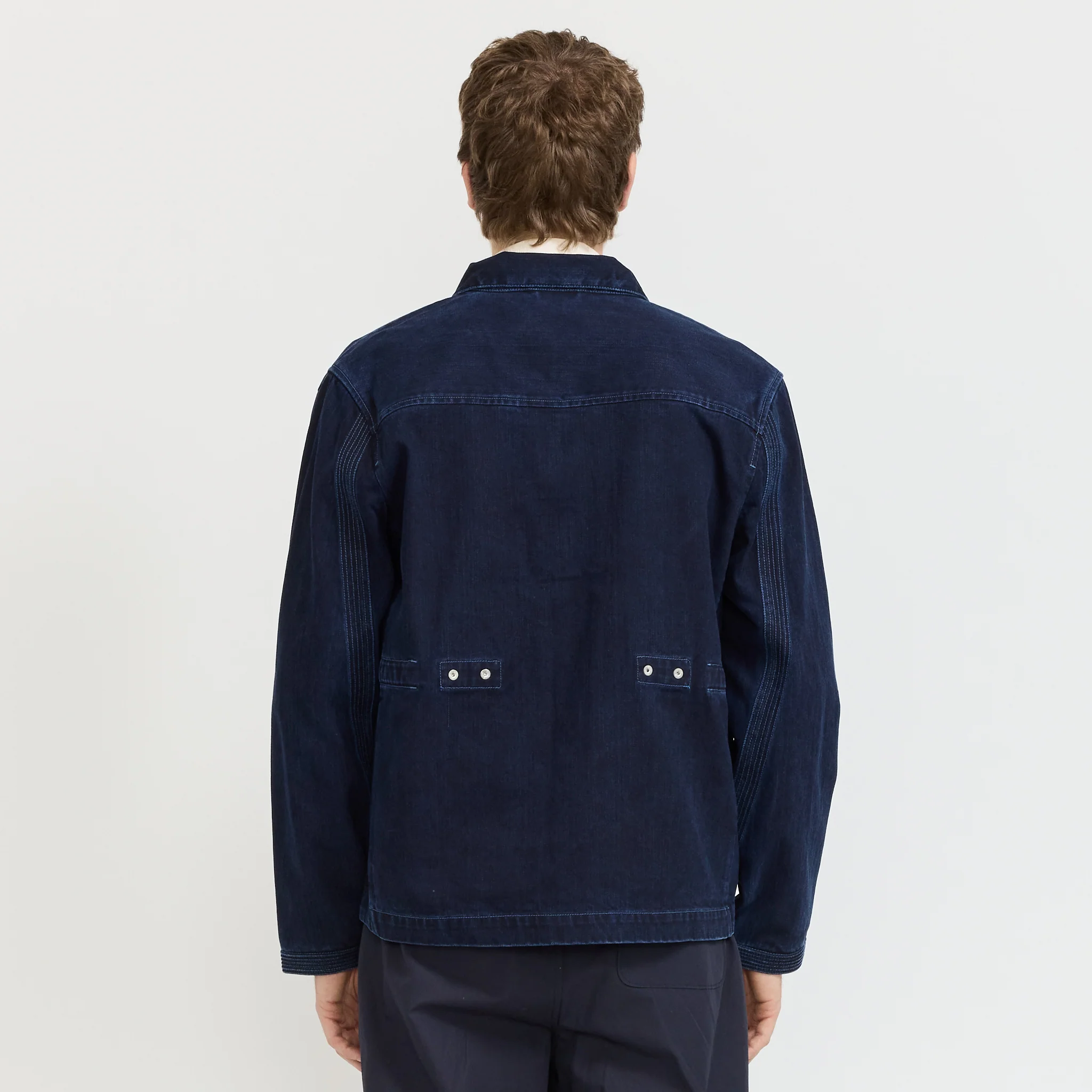 Anniversary Jacket Deep Slub Indigo - Image 4
