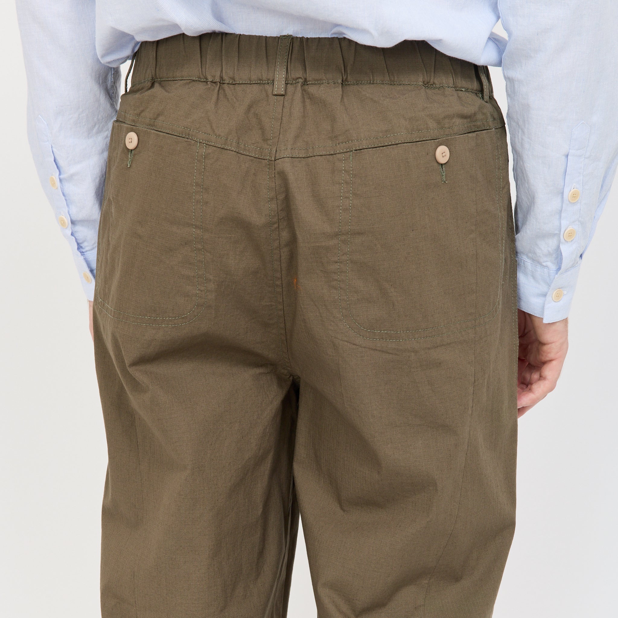 Anniversary Trouser Dark Olive Ripstop - Image 6
