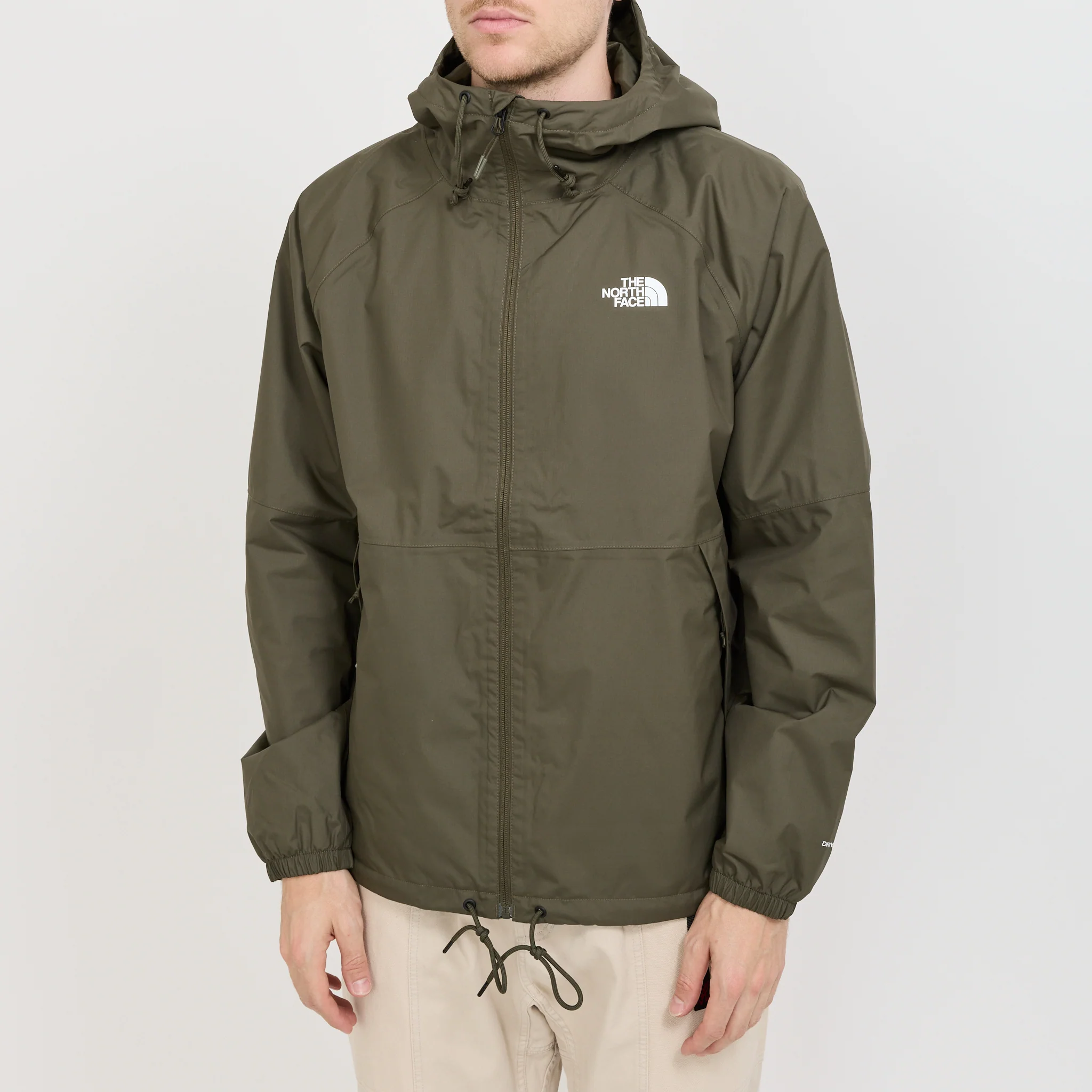 Antora Rain Hoodie New Taupe Green - Image 6
