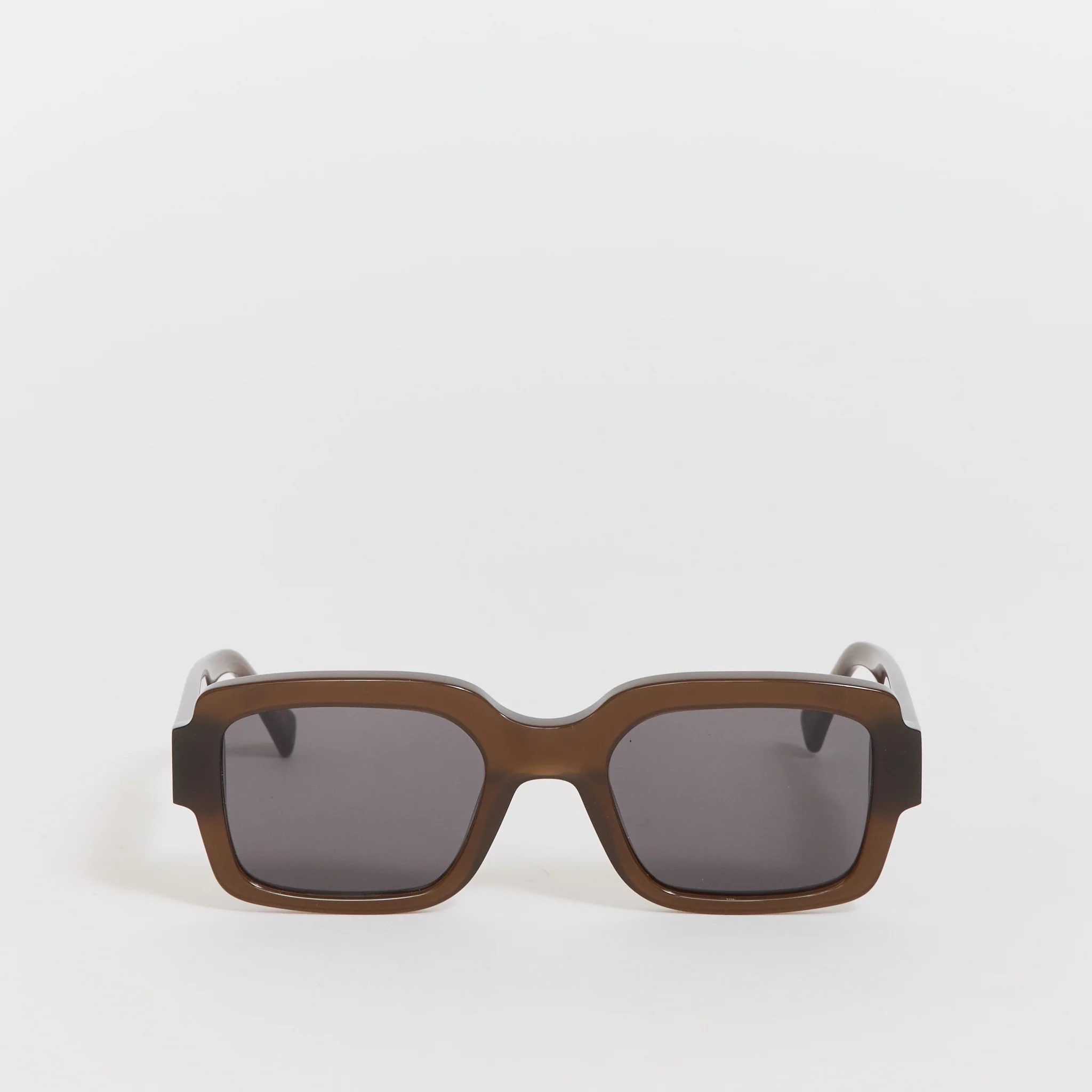 Apollo Chocolate | Grey Solid Lens
