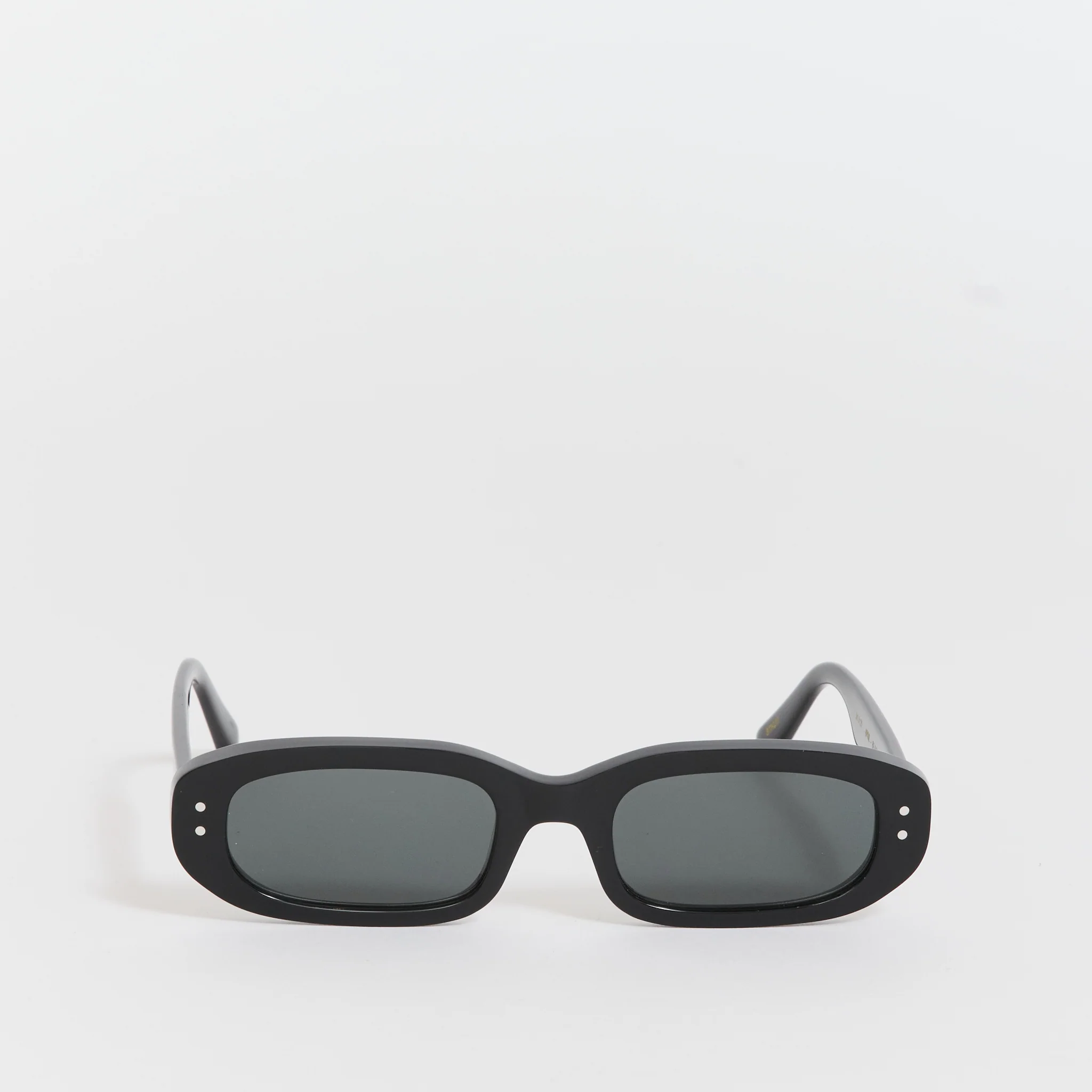 April Black/Green Solid Lens