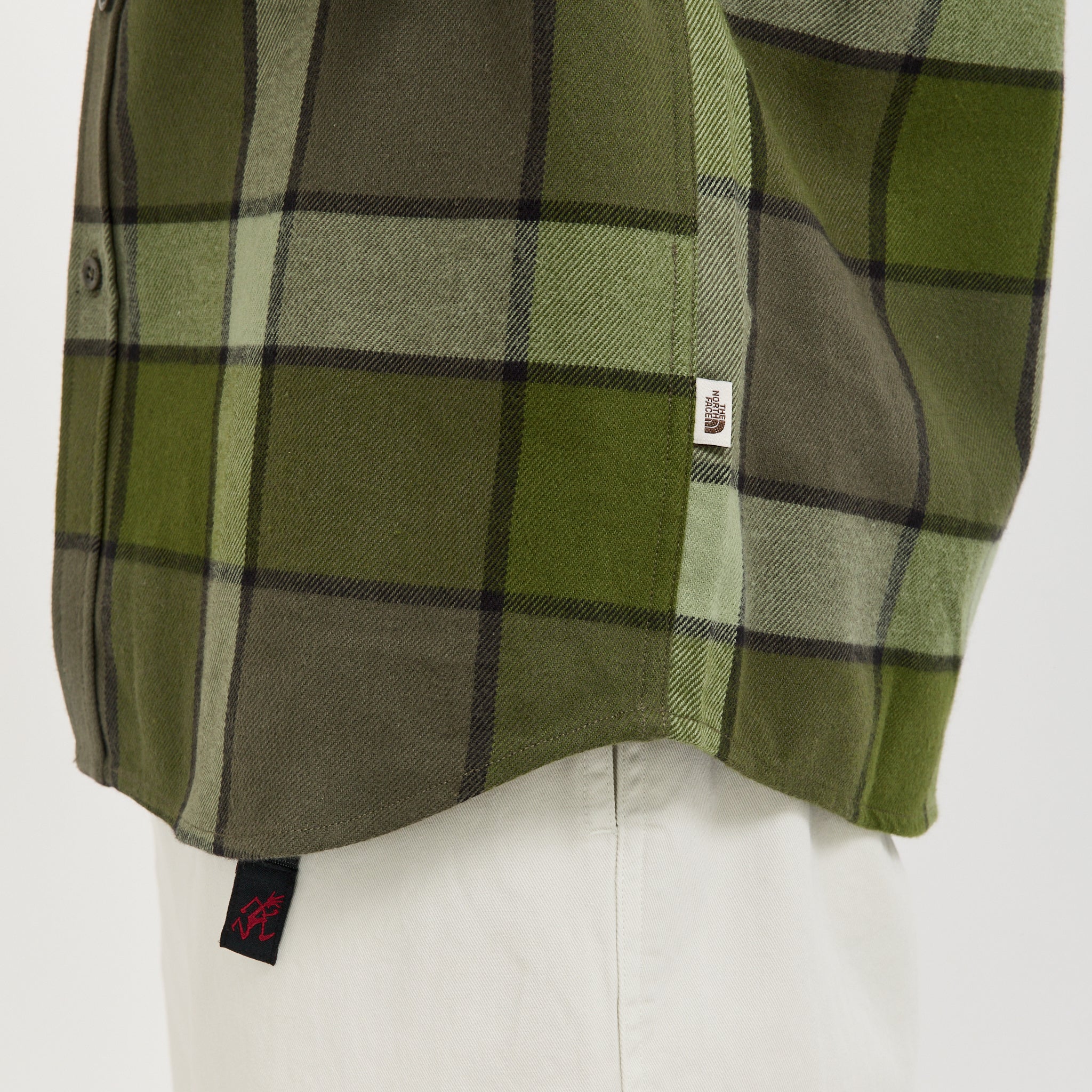 Arroyo Flannel Shirt Taupe Green - Image 6