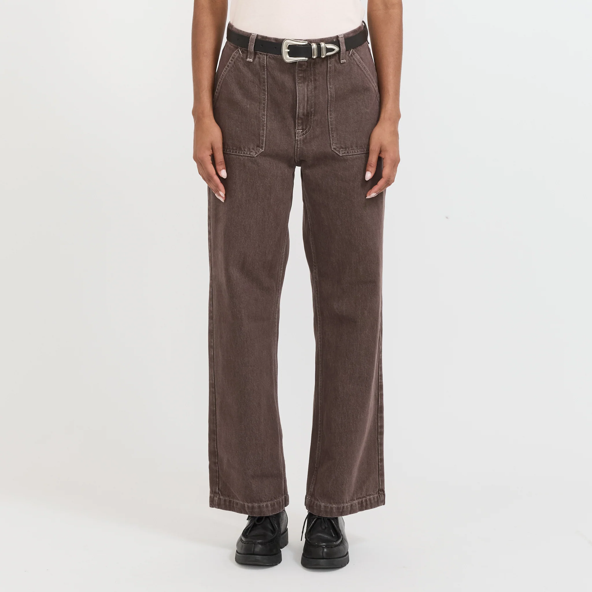 Asta Workwear Pants Brown
