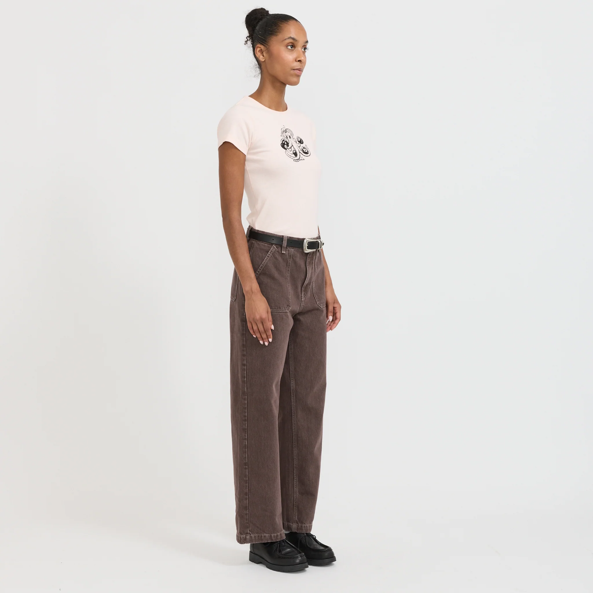 Asta Workwear Pants Brown - Image 2