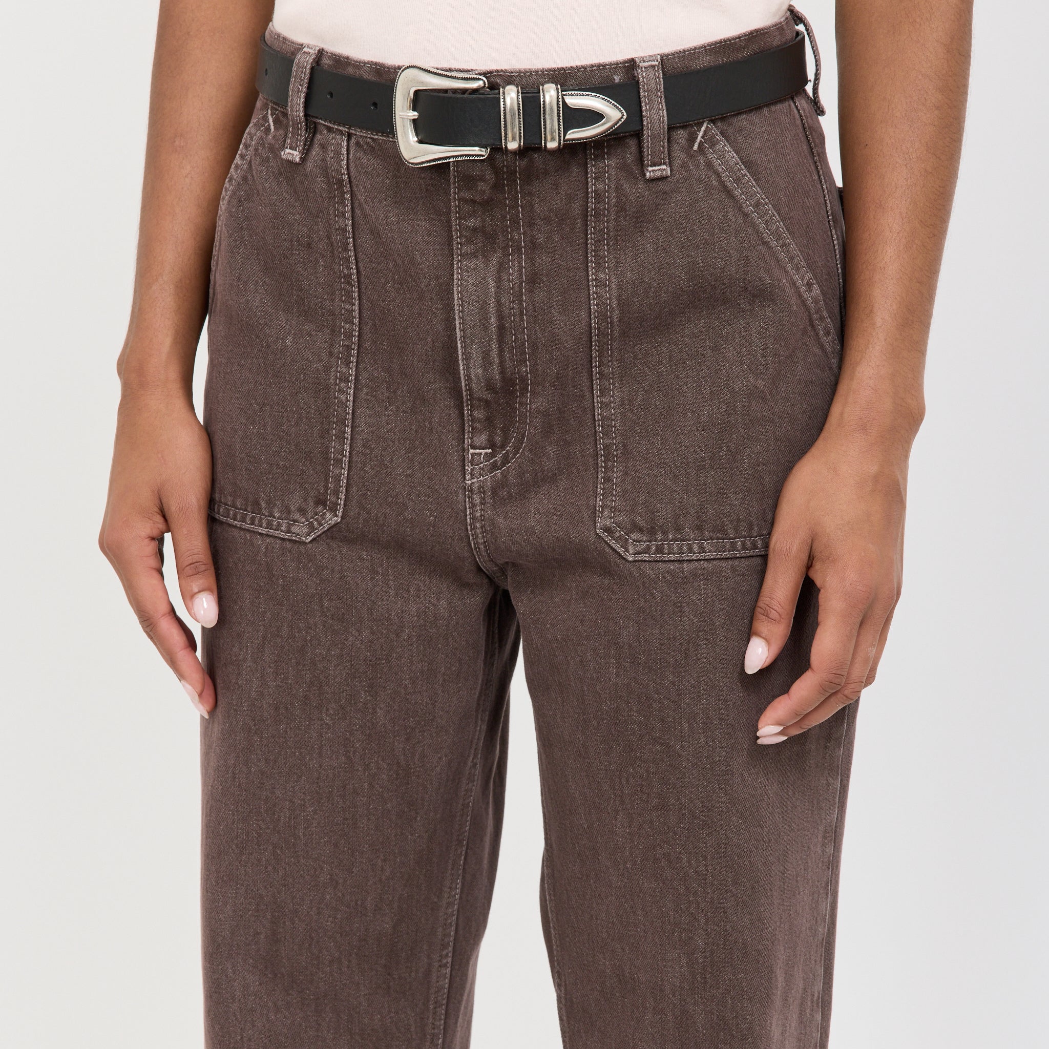Asta Workwear Pants Brown - Image 6