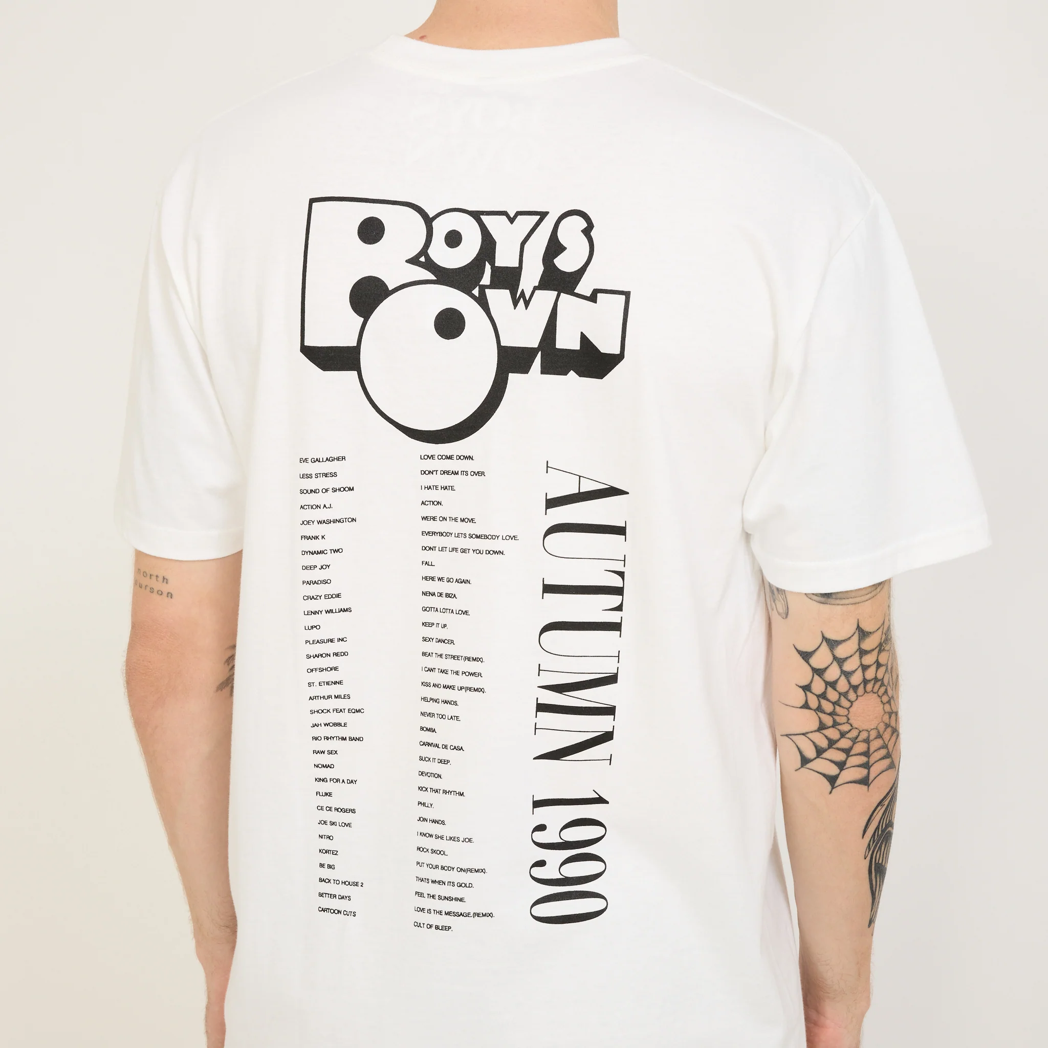 Autumn 1990 Tee White - Image 5
