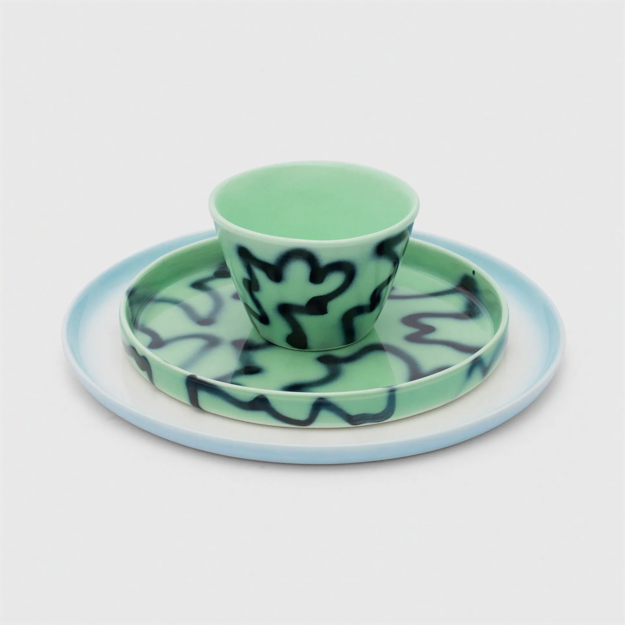 Baby Plate Green Pizza - Image 3