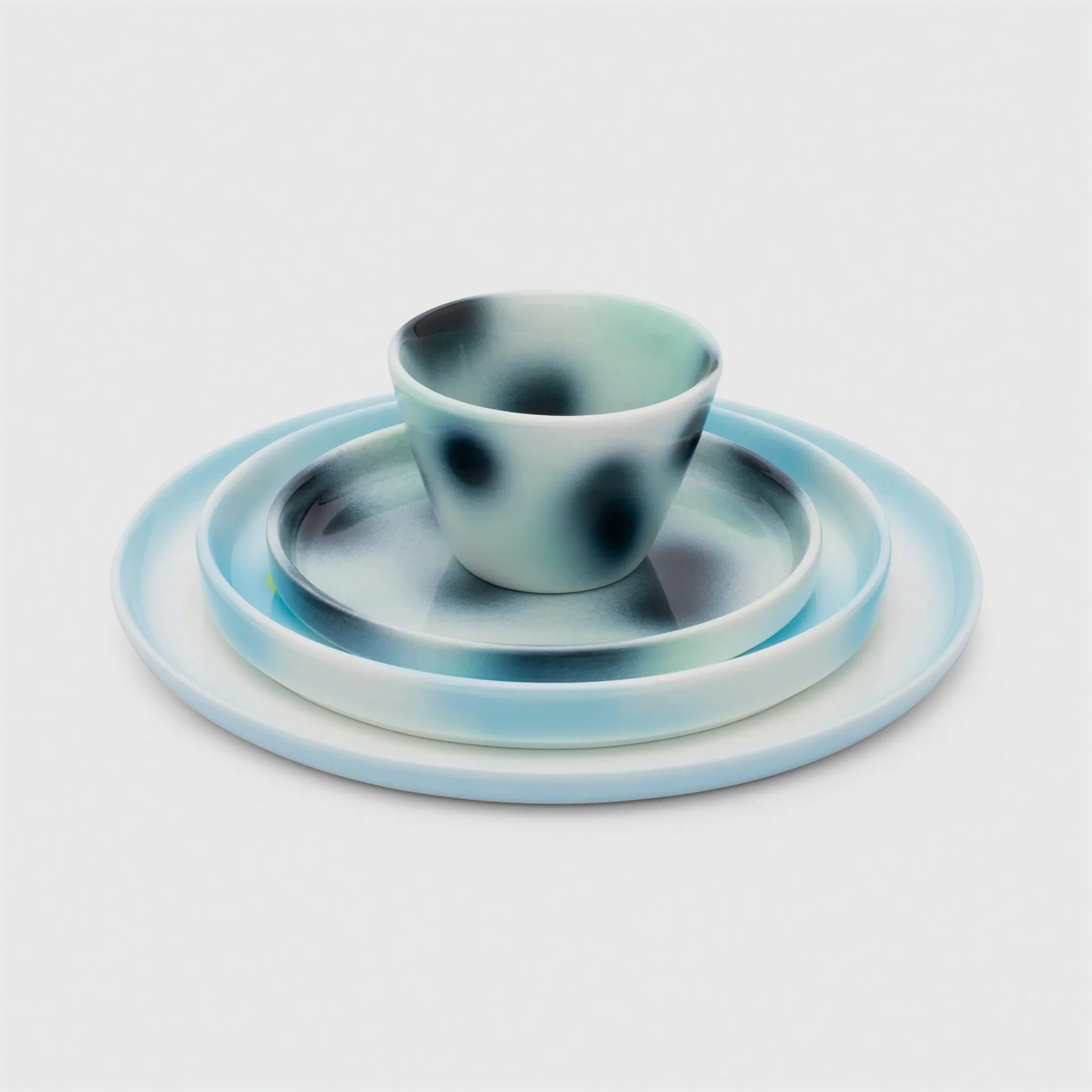 Baby Plate Kawaii Acid Terrazzo - Image 3