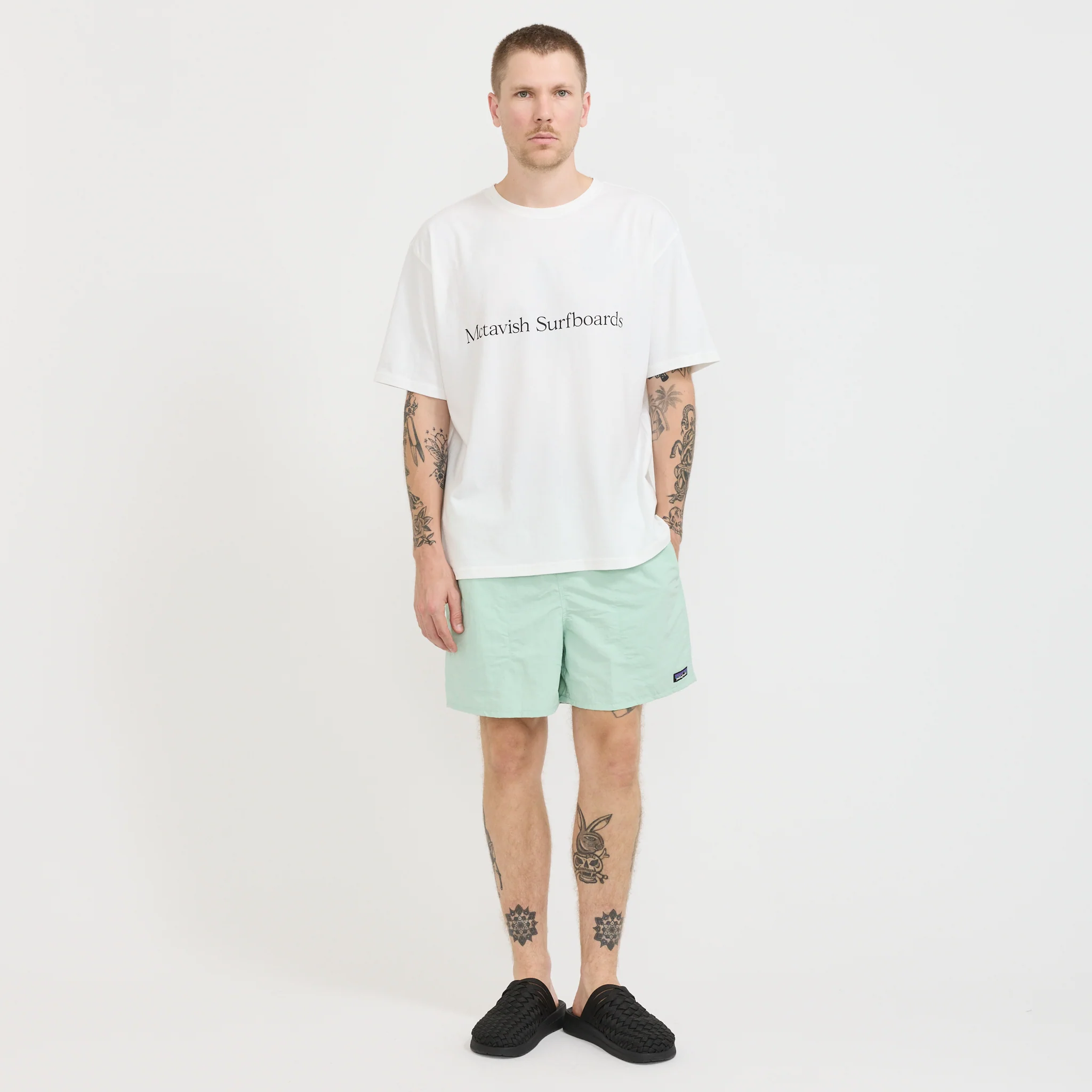Baggies Shorts - 5 in. Rinsed Green - Image 2