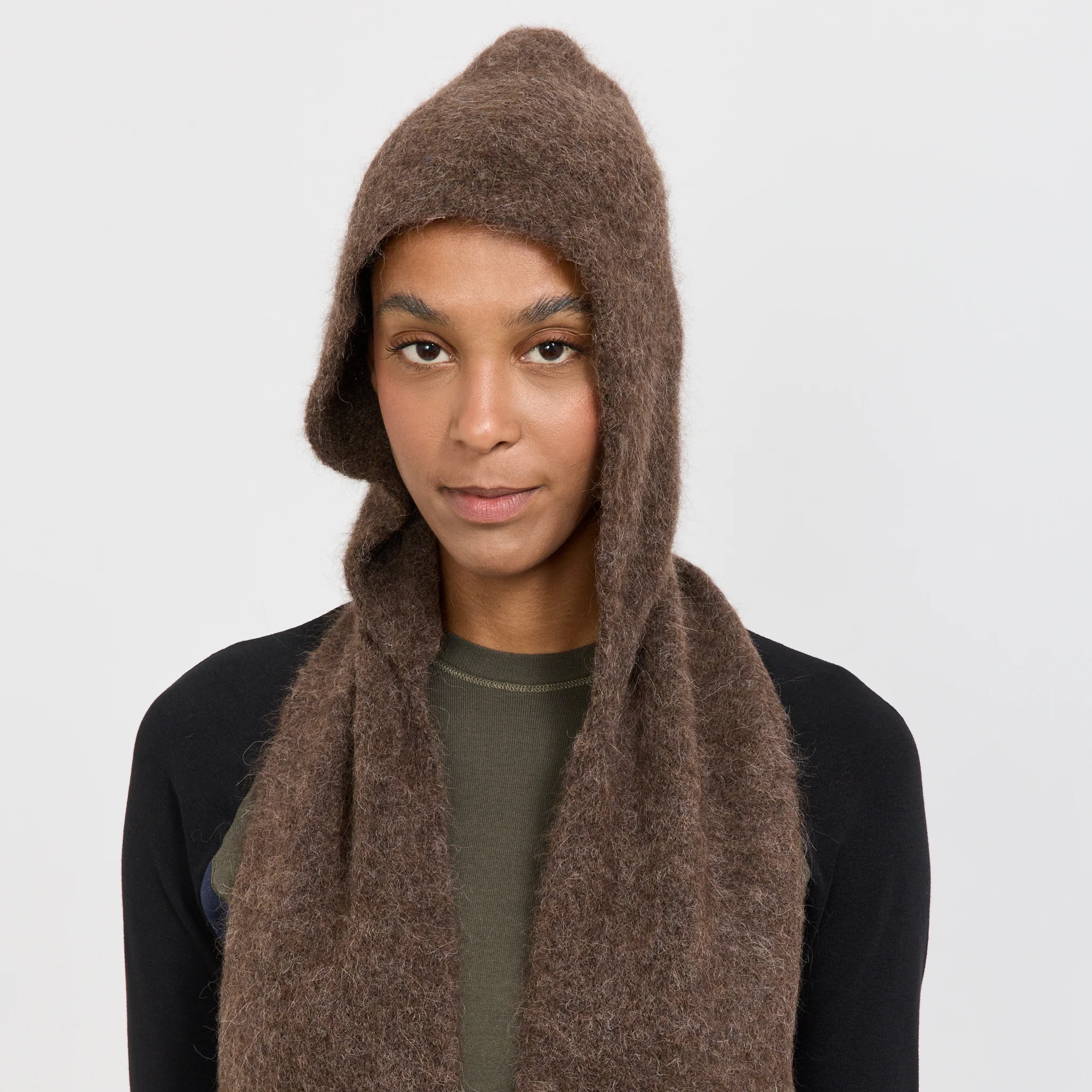 Balaclava Knit Brown - Image 6