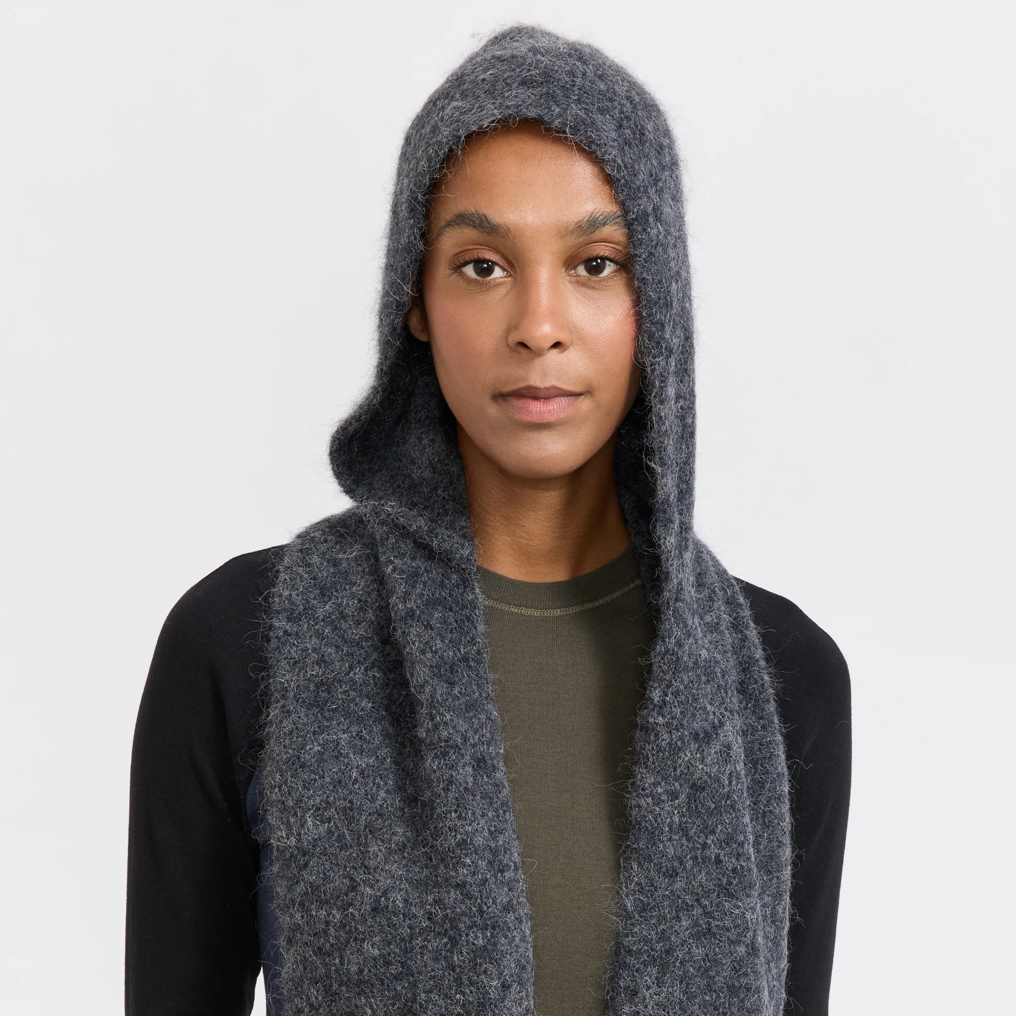 Balaclava Knit Charcoal - Image 6