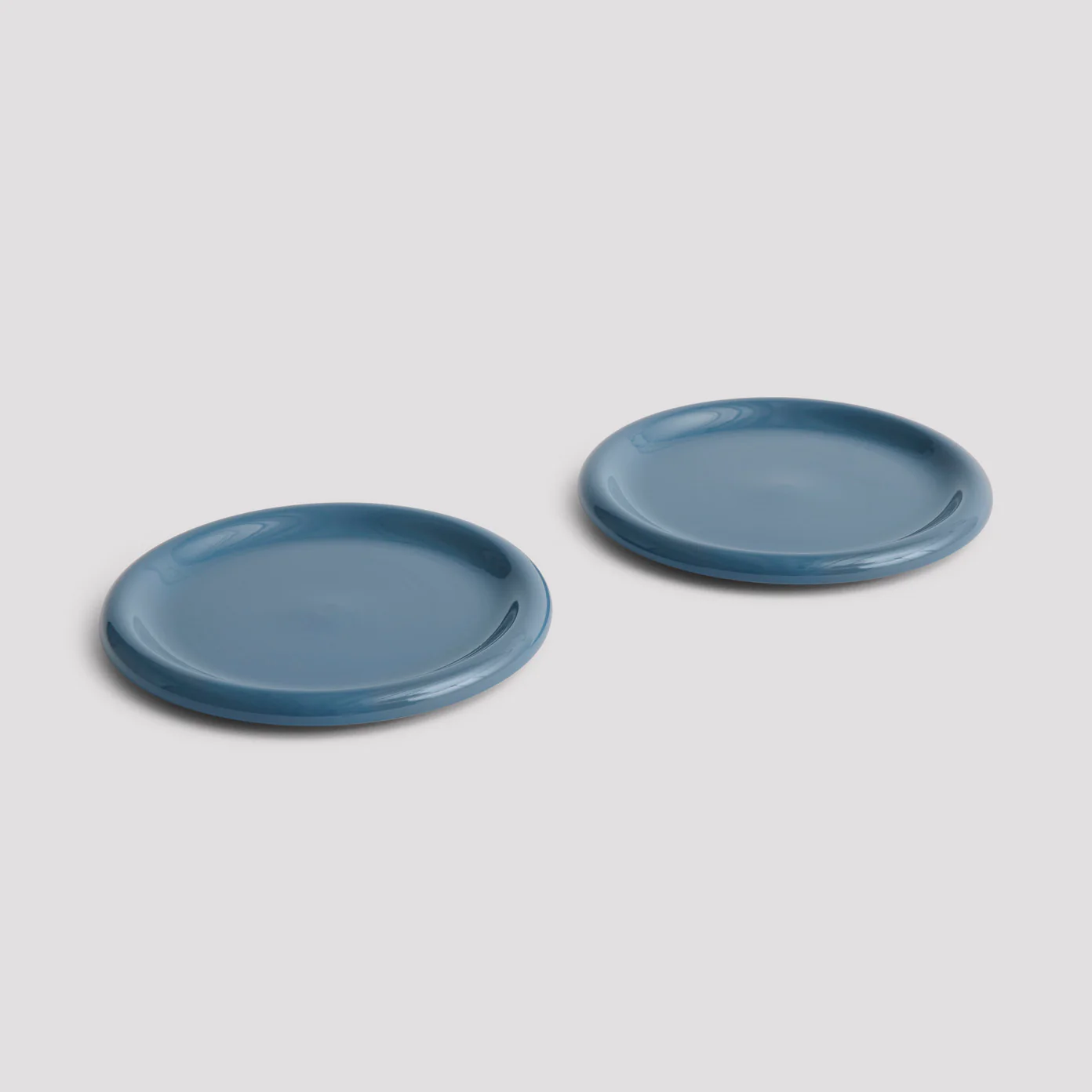 Barro Plate Set of 2 Dark Blue 18cm