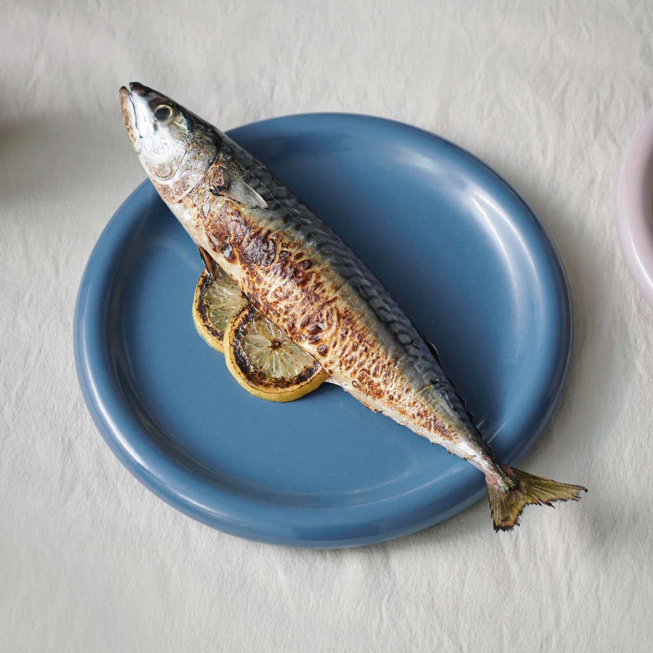 Barro Plate Set of 2 Dark Blue 18cm - Image 2