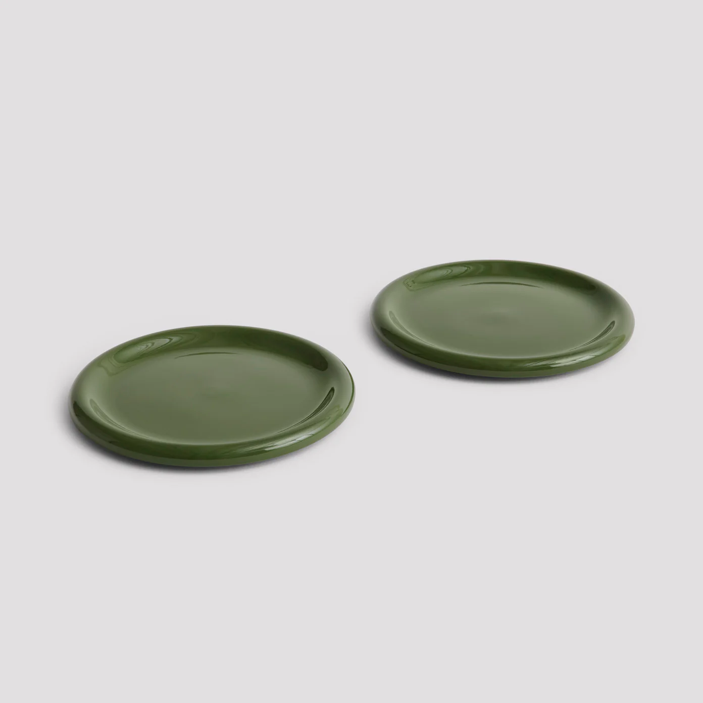 Barro Plate Set of 2 Green 18cm