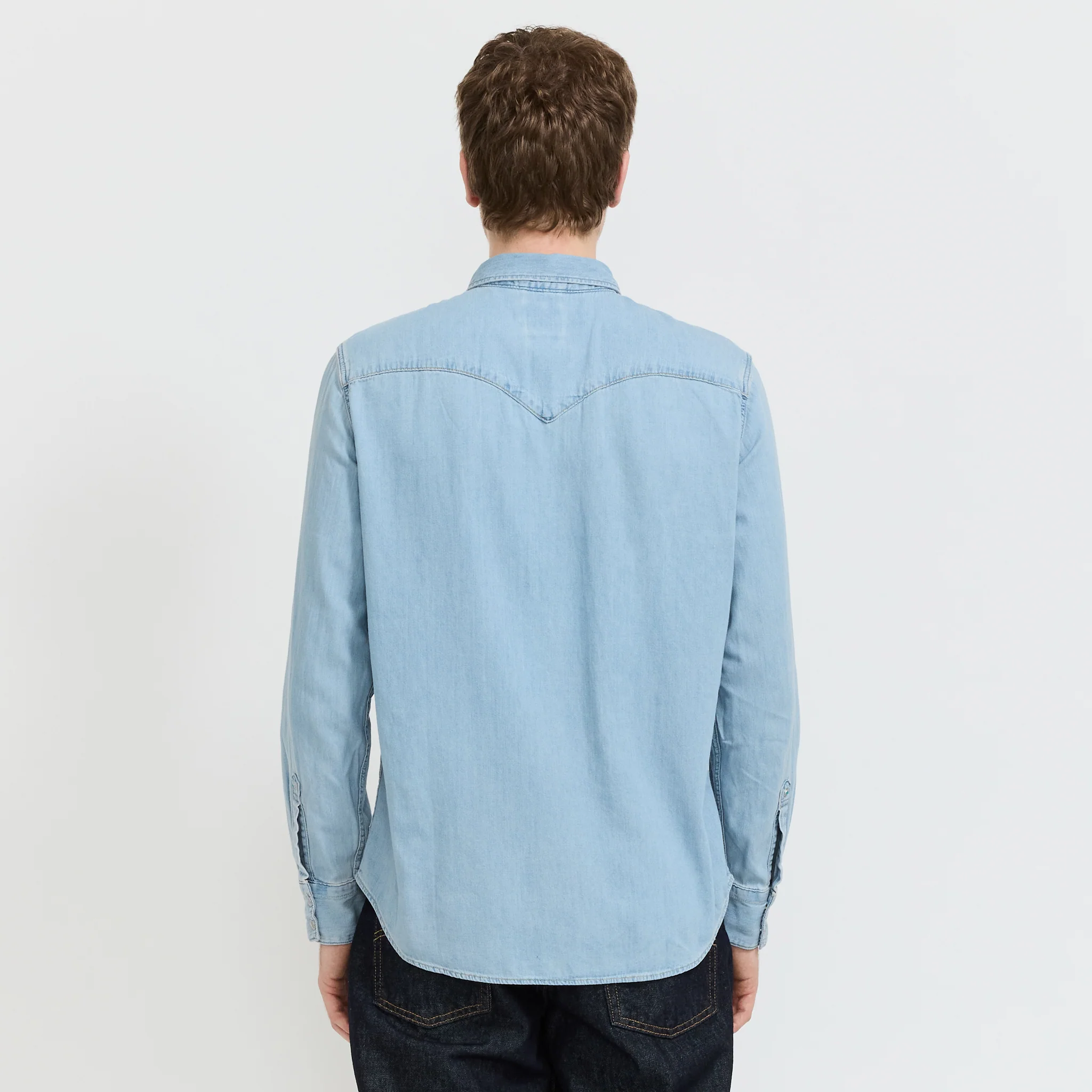 Barstow Special Edition Western Shirt Turquoise Rivet - Image 5