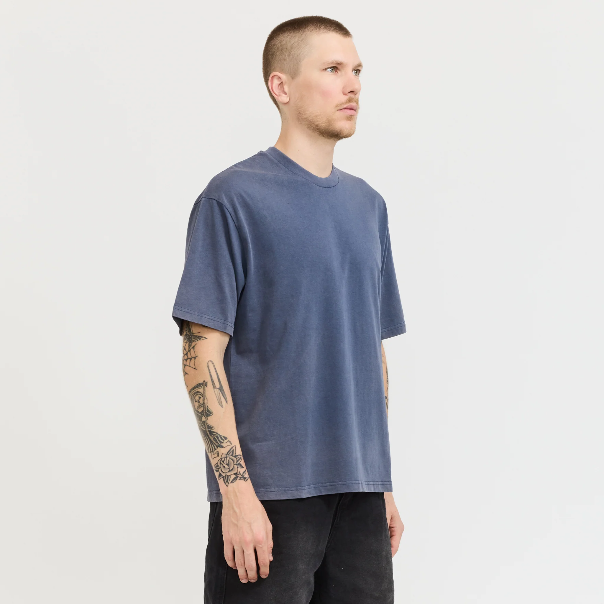 Basic Tee Washed Steel - Image 3