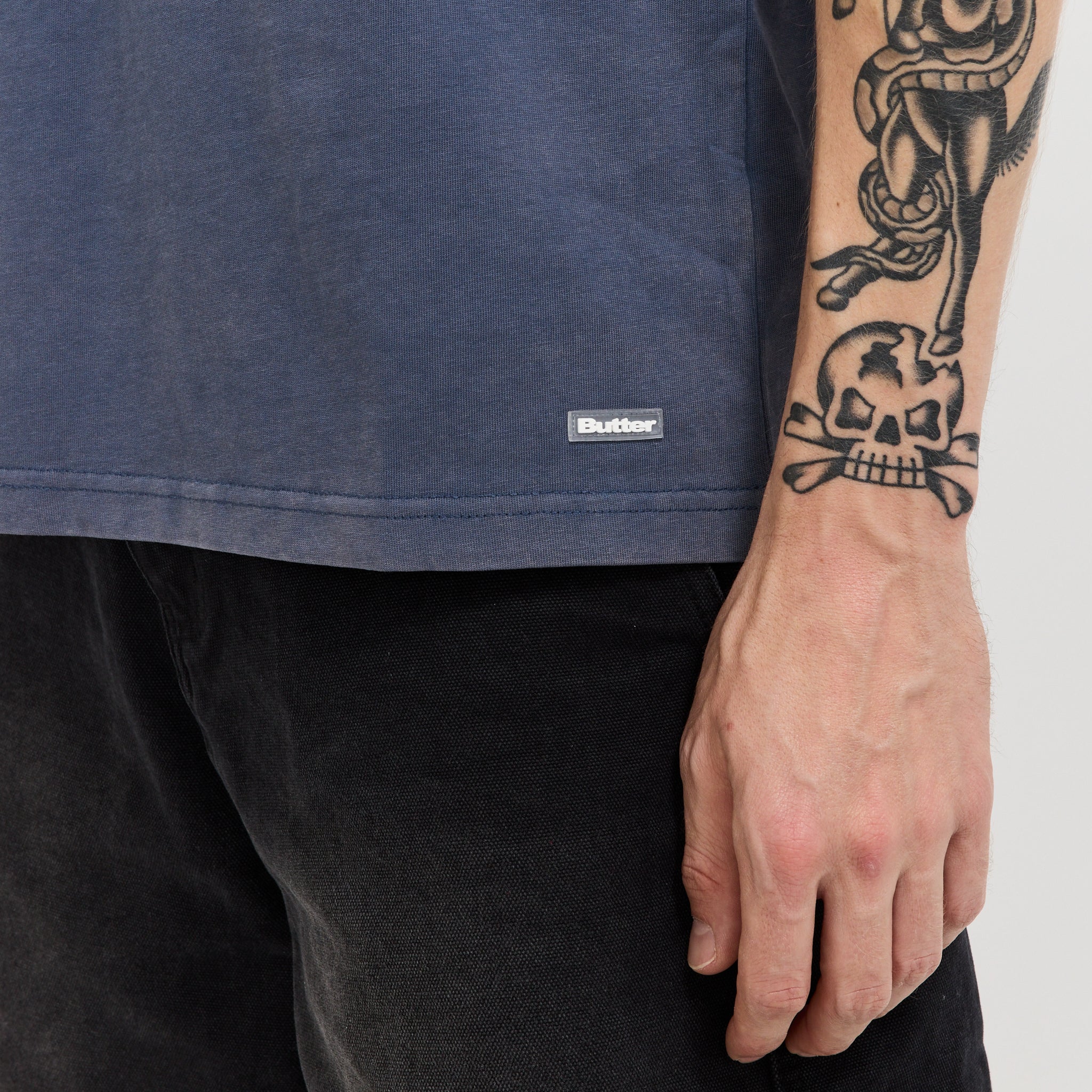 Basic Tee Washed Steel - Image 6