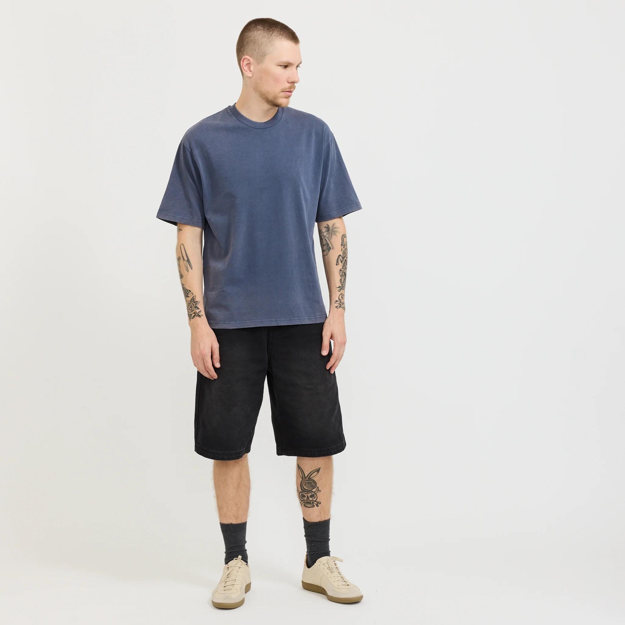 Basic Tee Washed Steel - Image 7