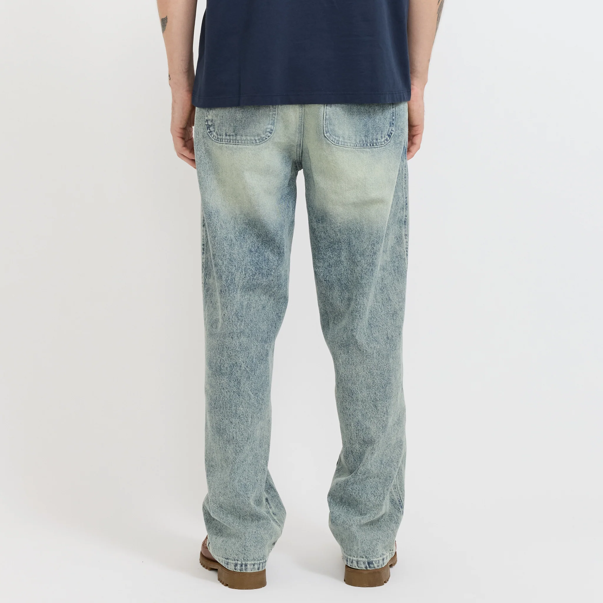 Beattie Denim Pants Rinsed Denim - Image 4