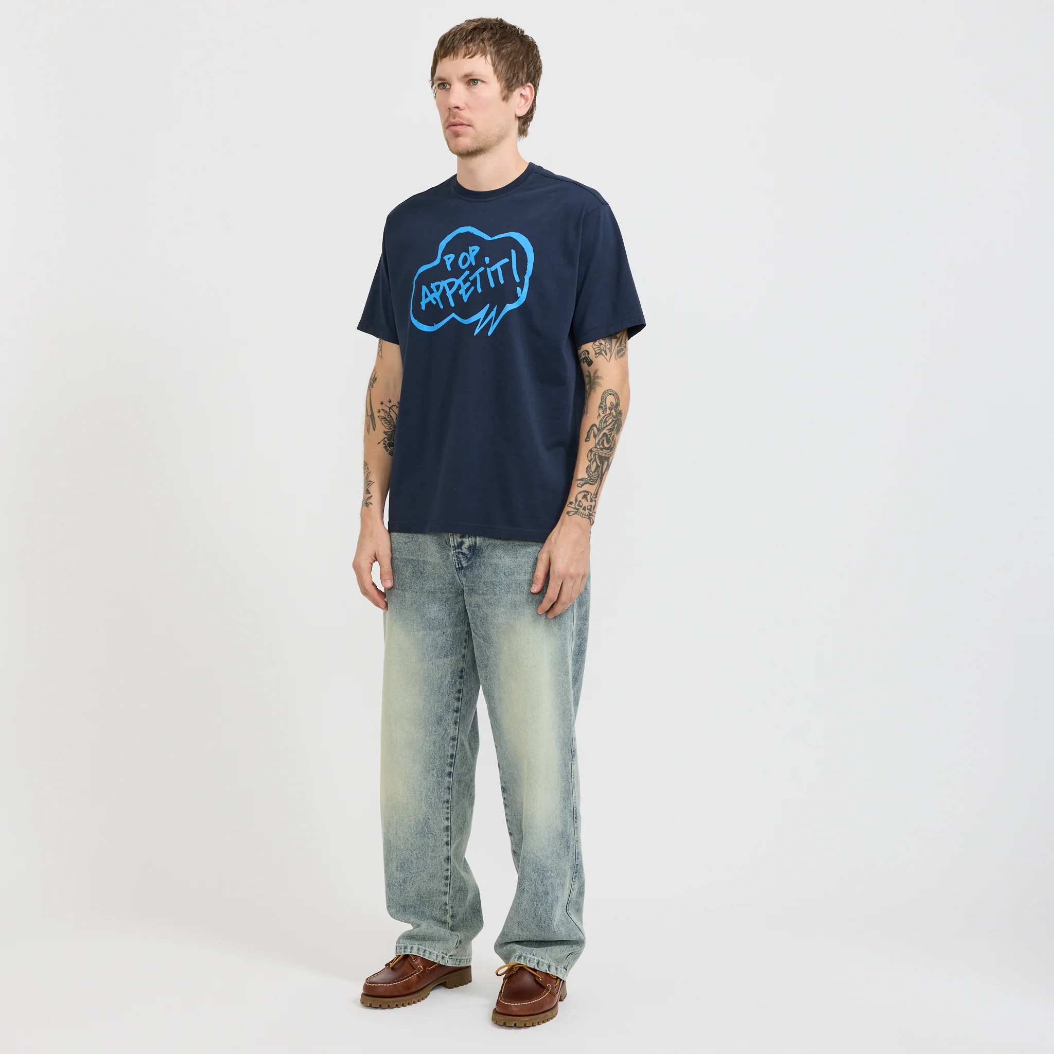 Beattie Denim Pants Rinsed Denim - Image 8