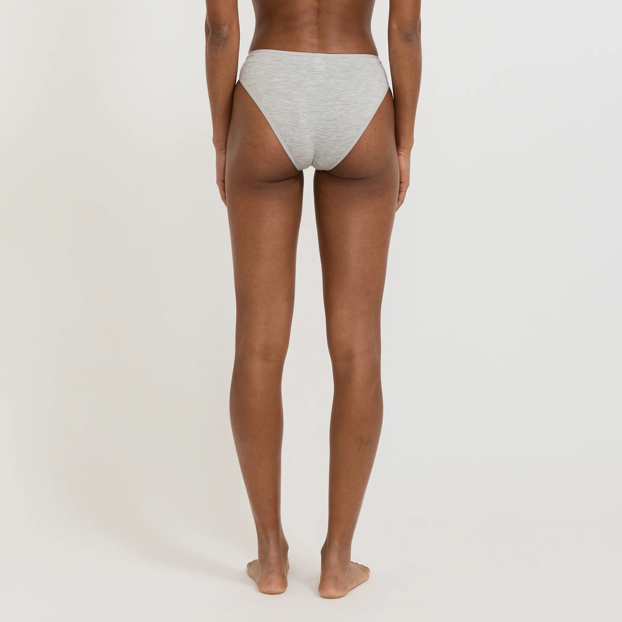 Bell Pants Grey Melange - Image 4