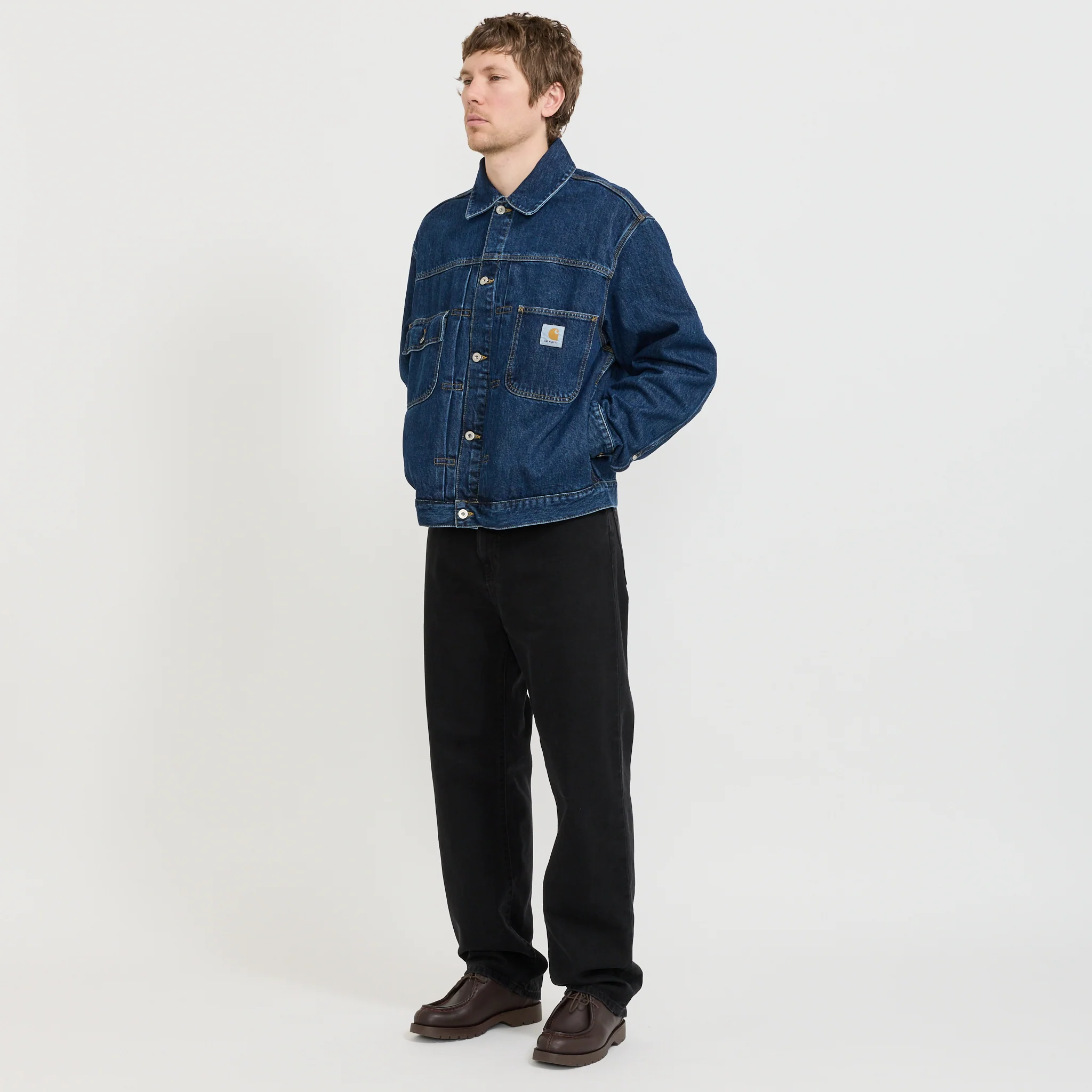 Belmar Jacket Blue Stone Washed - Image 2