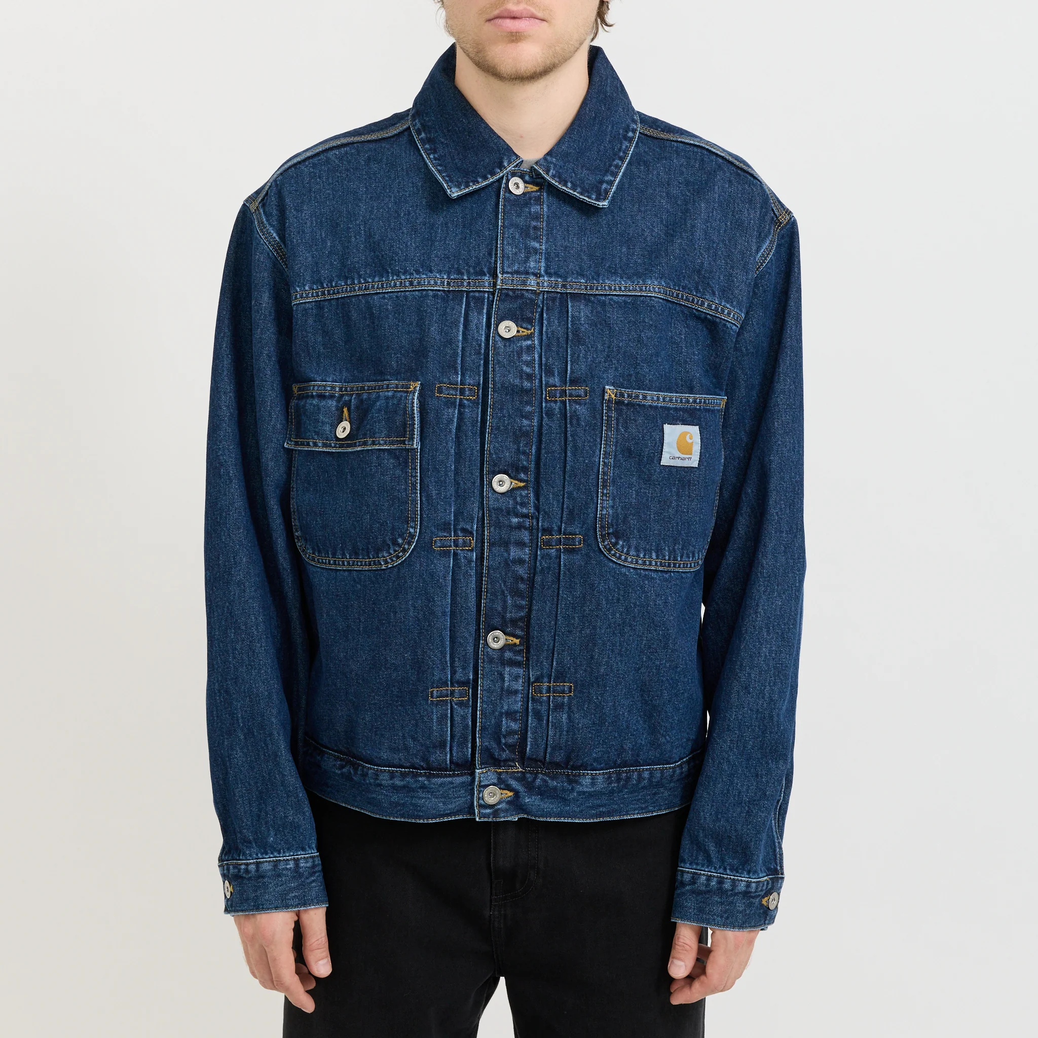 Belmar Jacket Blue Stone Washed - Image 5