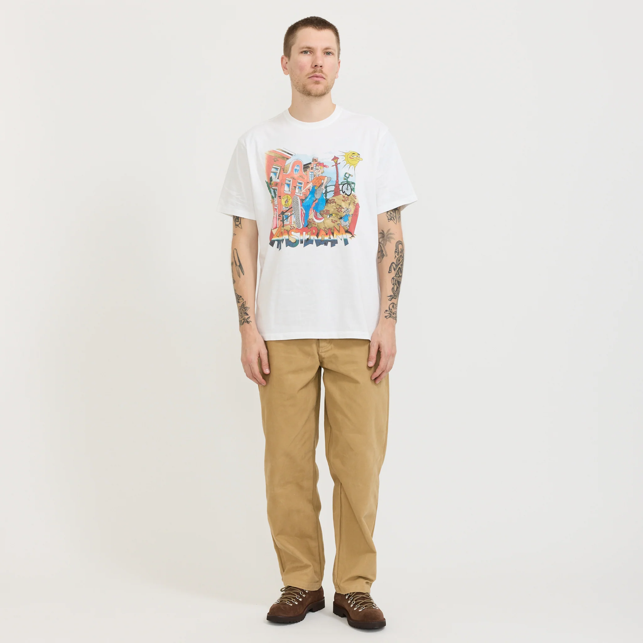 Ben-G Amsterdam T-Shirt White - Image 2
