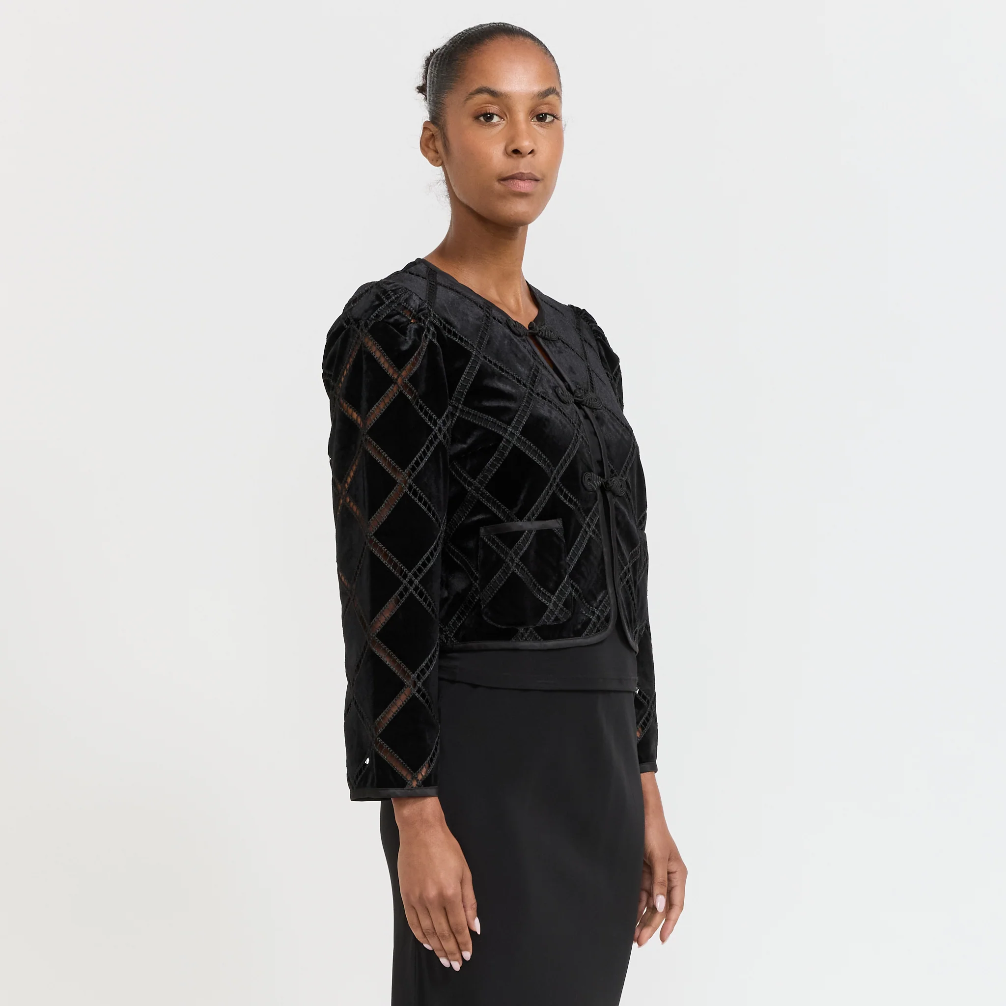 Bianca Jacket Black - Image 3