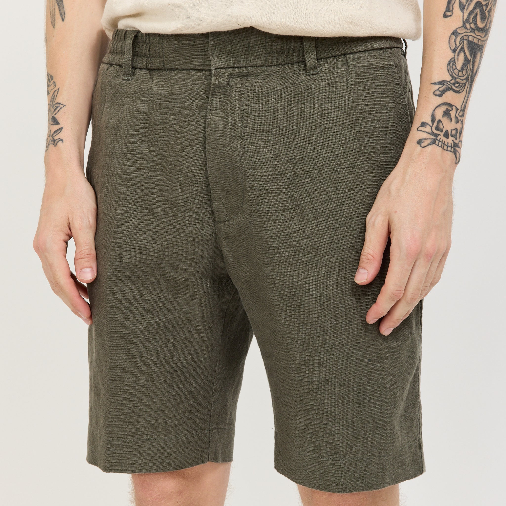 Billie Shorts Croc Green - Image 5