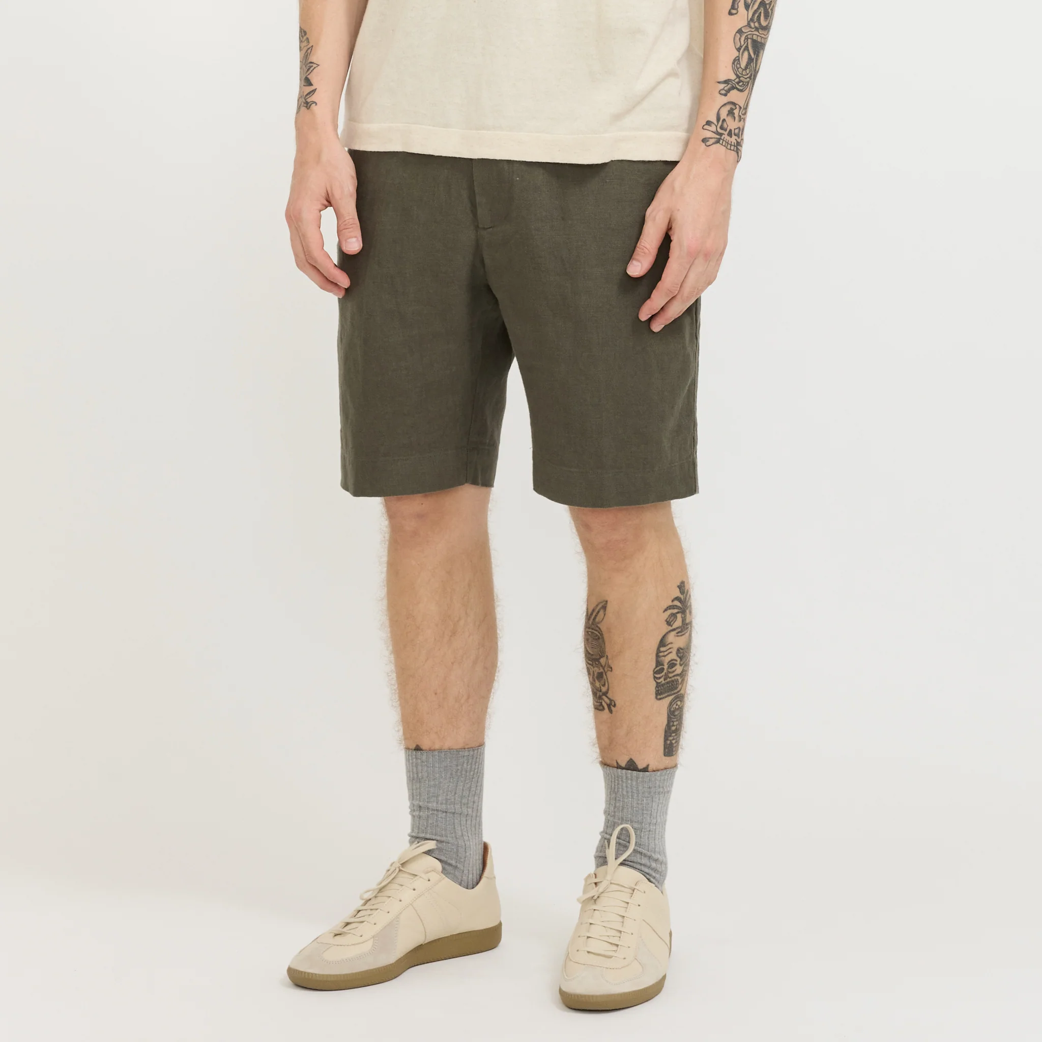 Billie Shorts Croc Green - Image 7