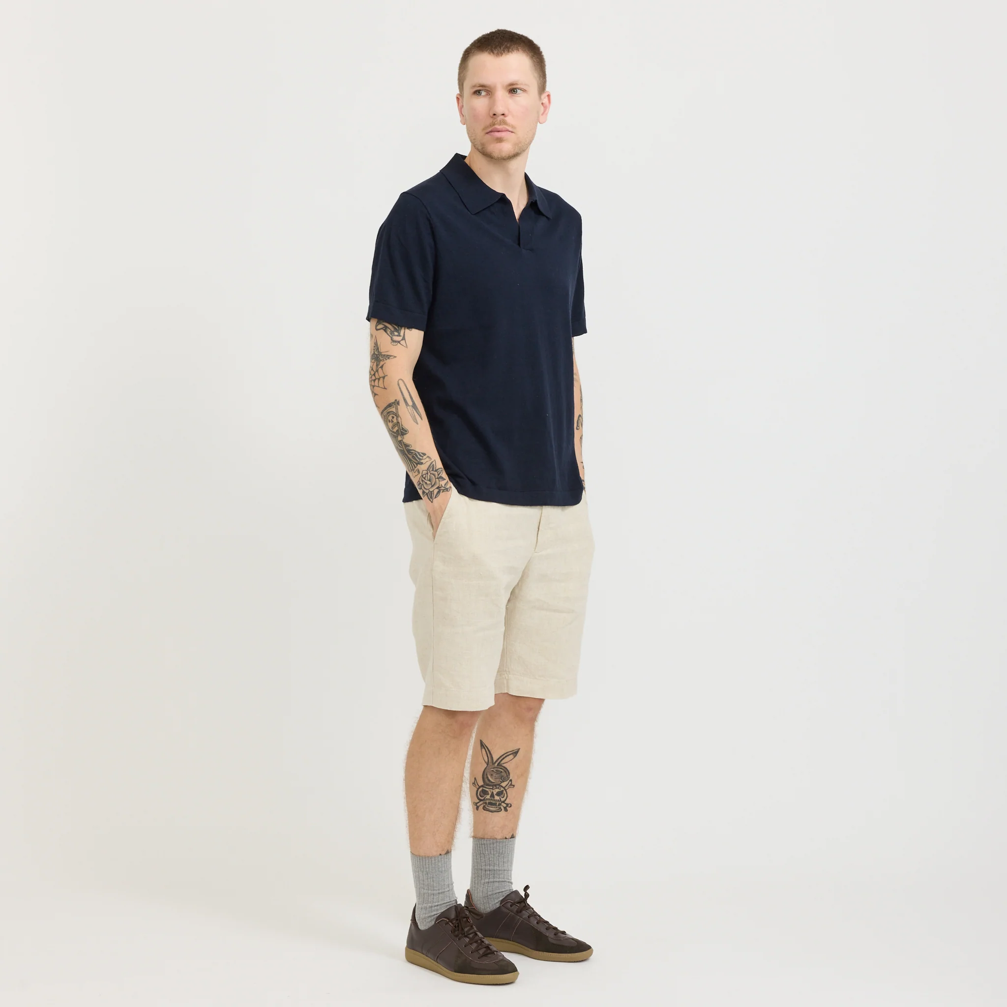 Billie Shorts Oat - Image 2